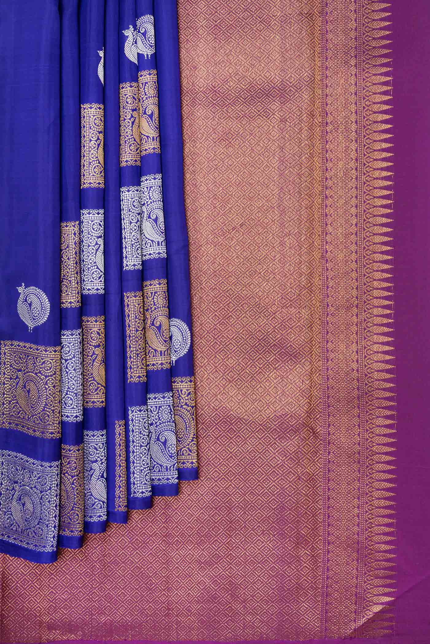 pleats pallu
