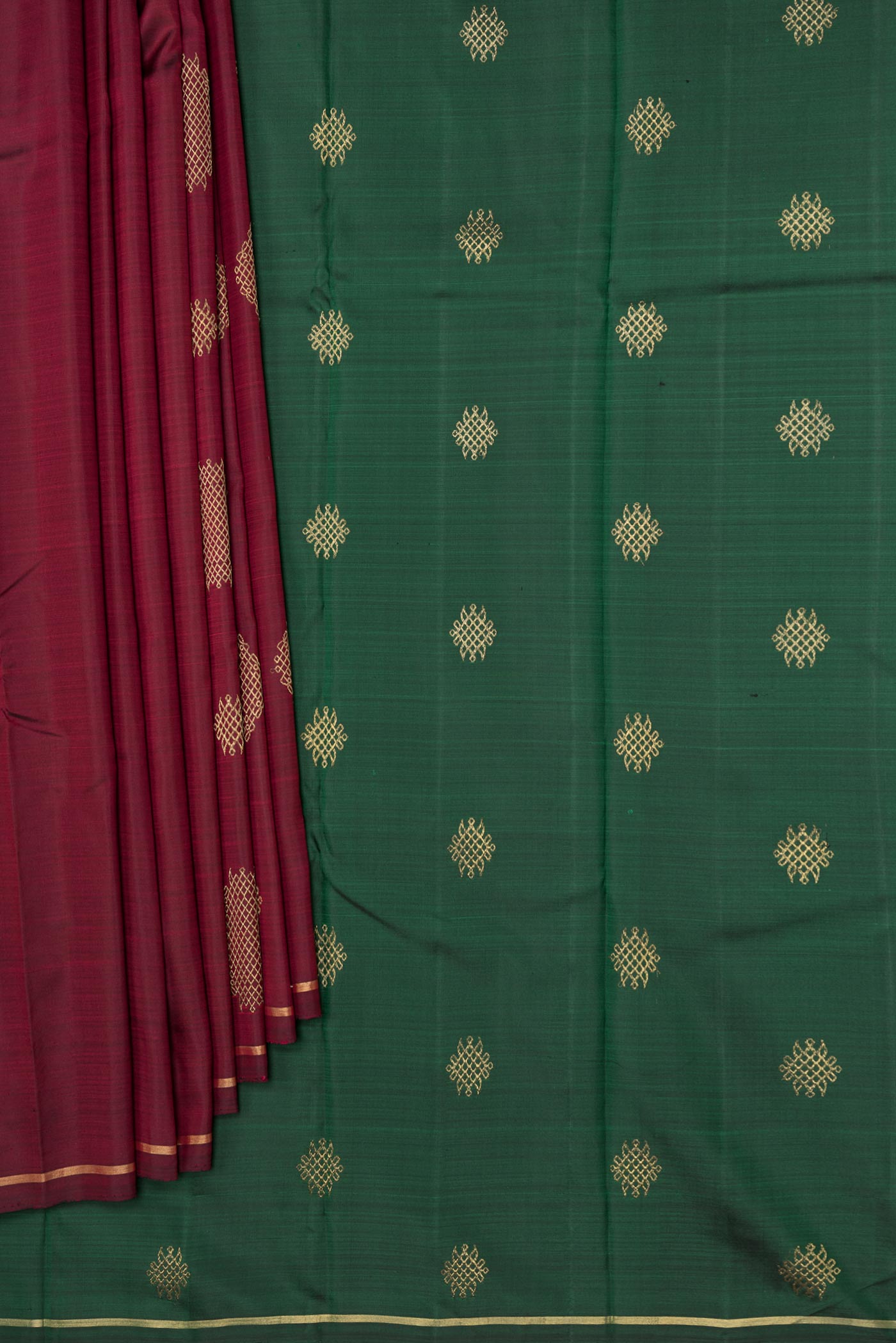 pleats pallu