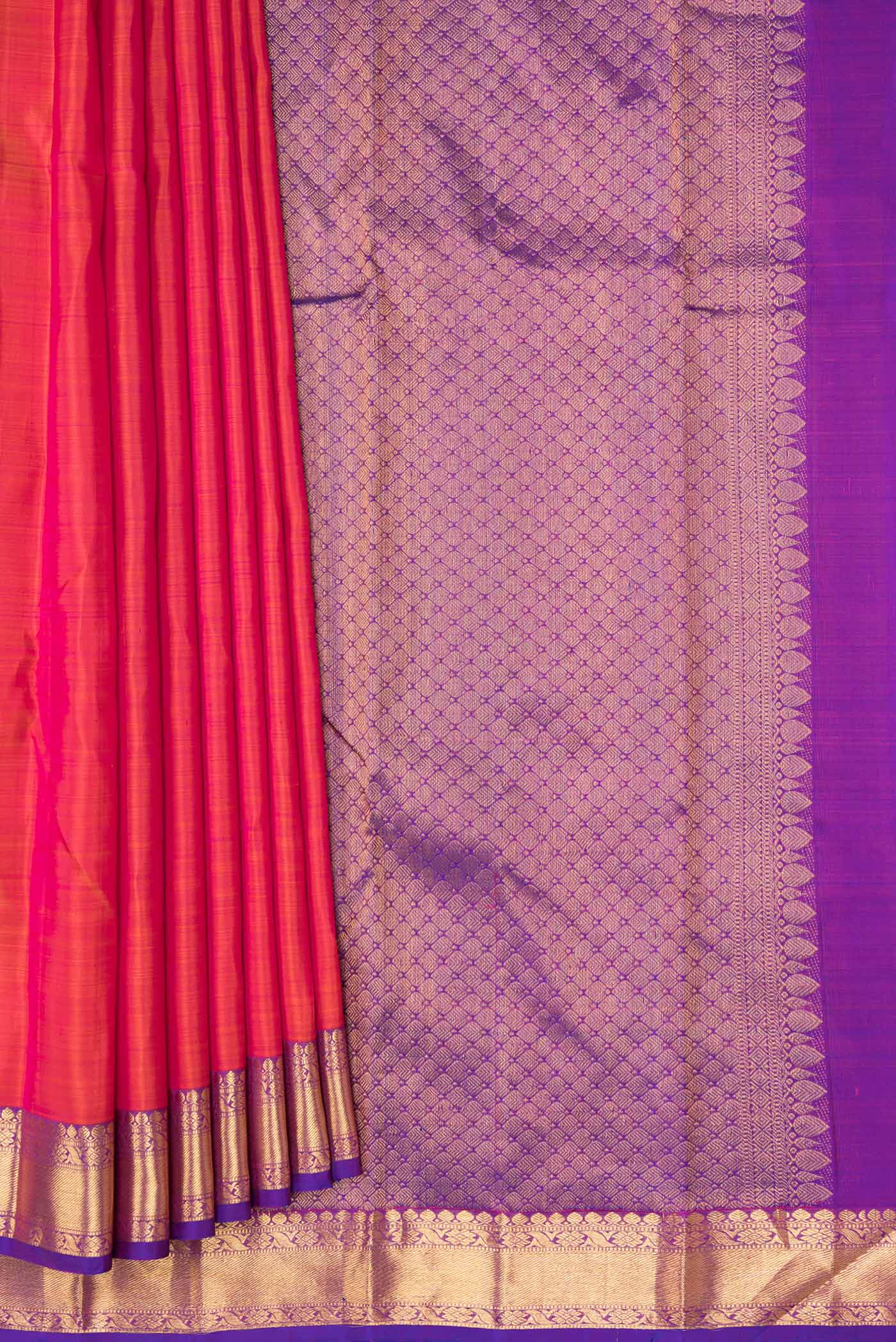 pleats pallu