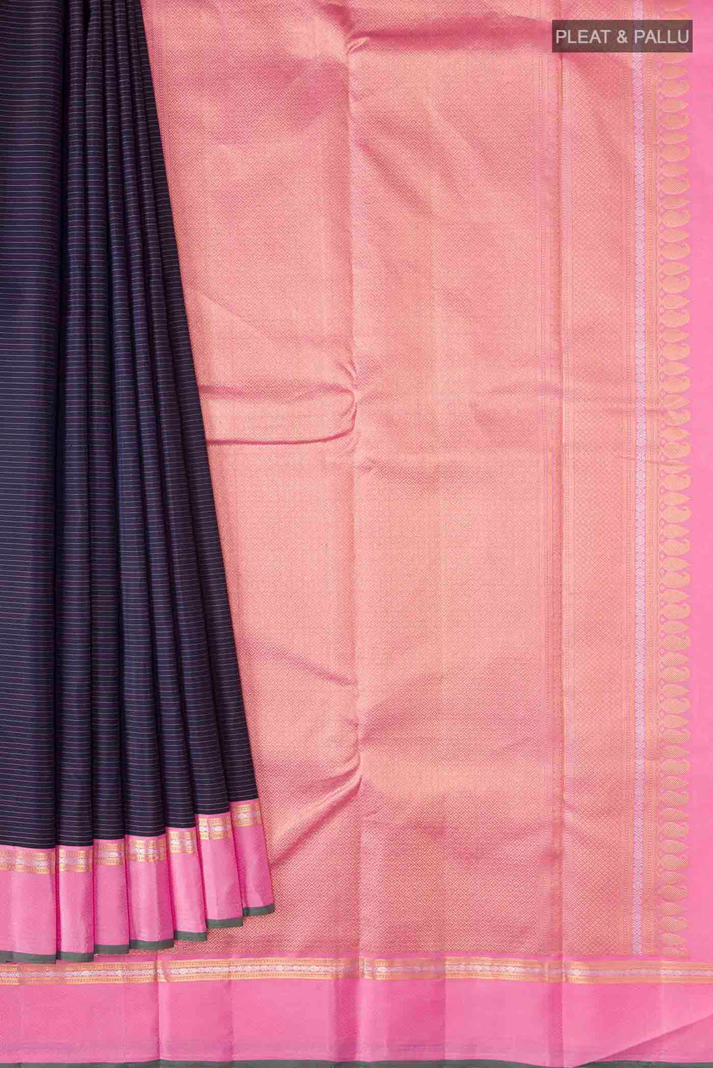 pleats pallu
