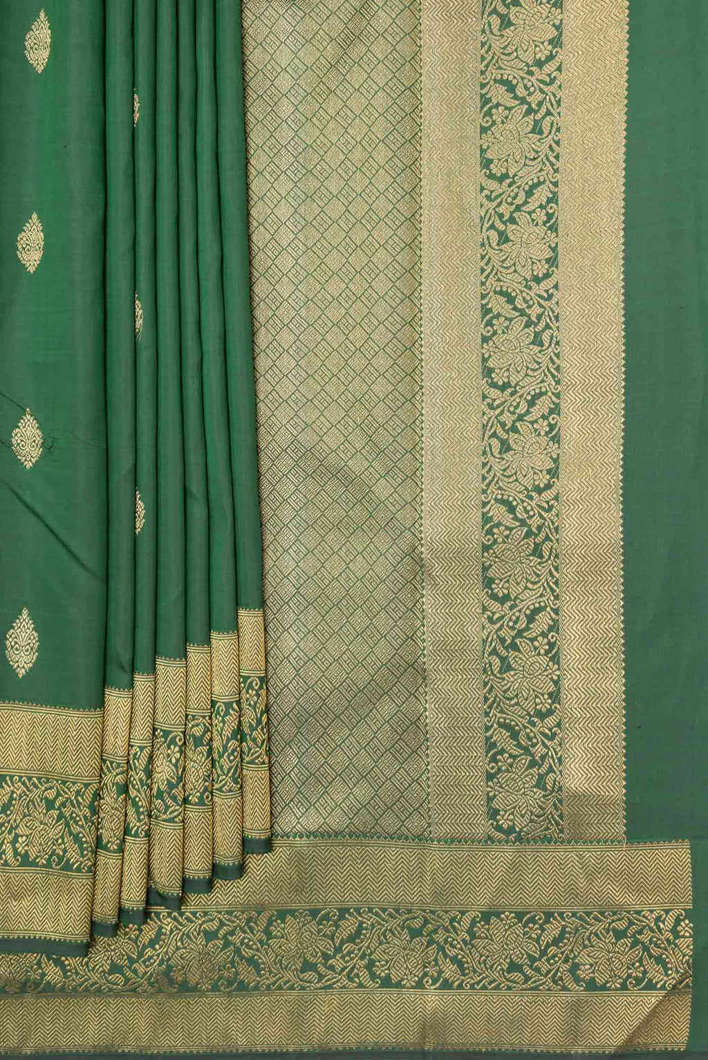 pleats pallu