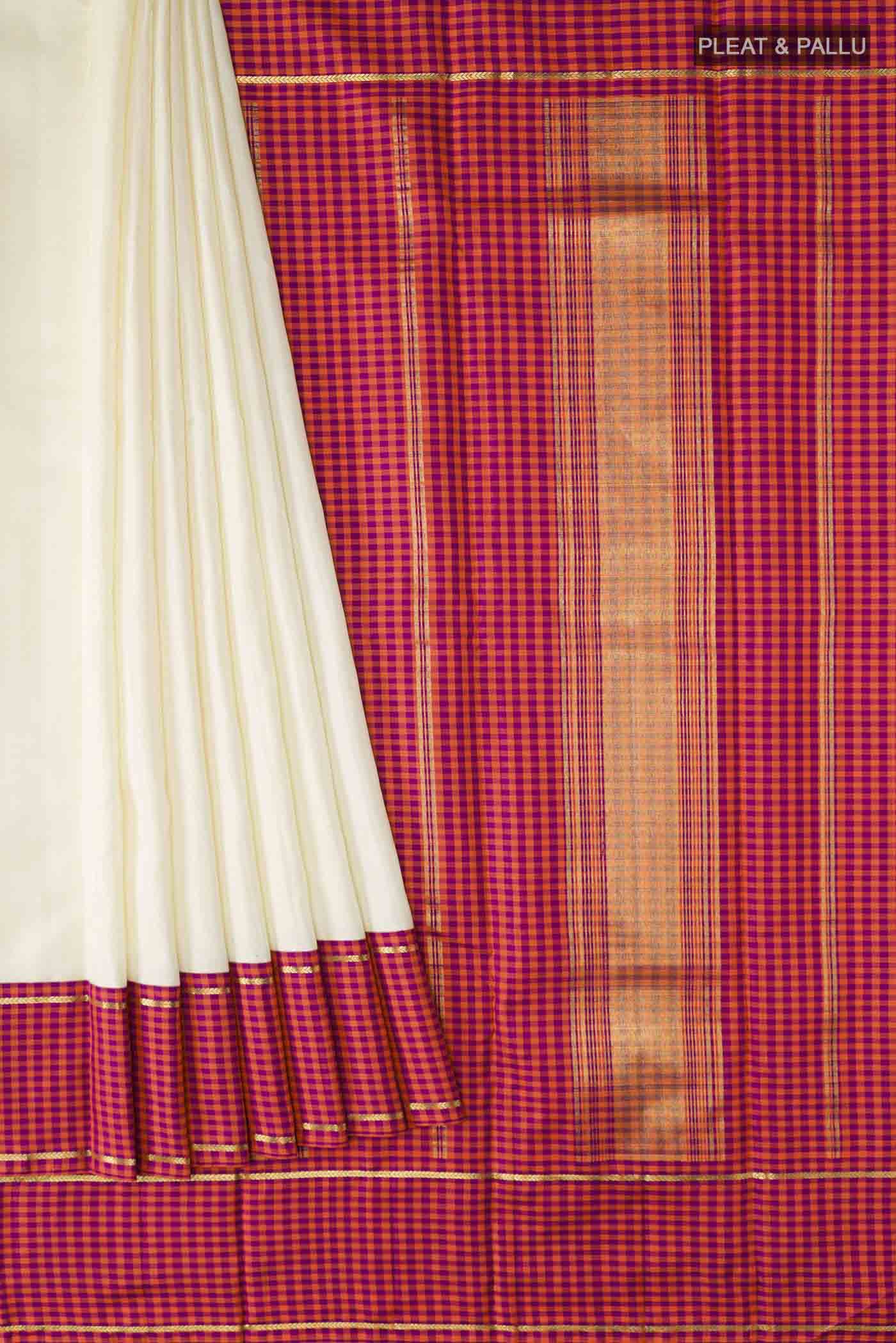 pleats pallu