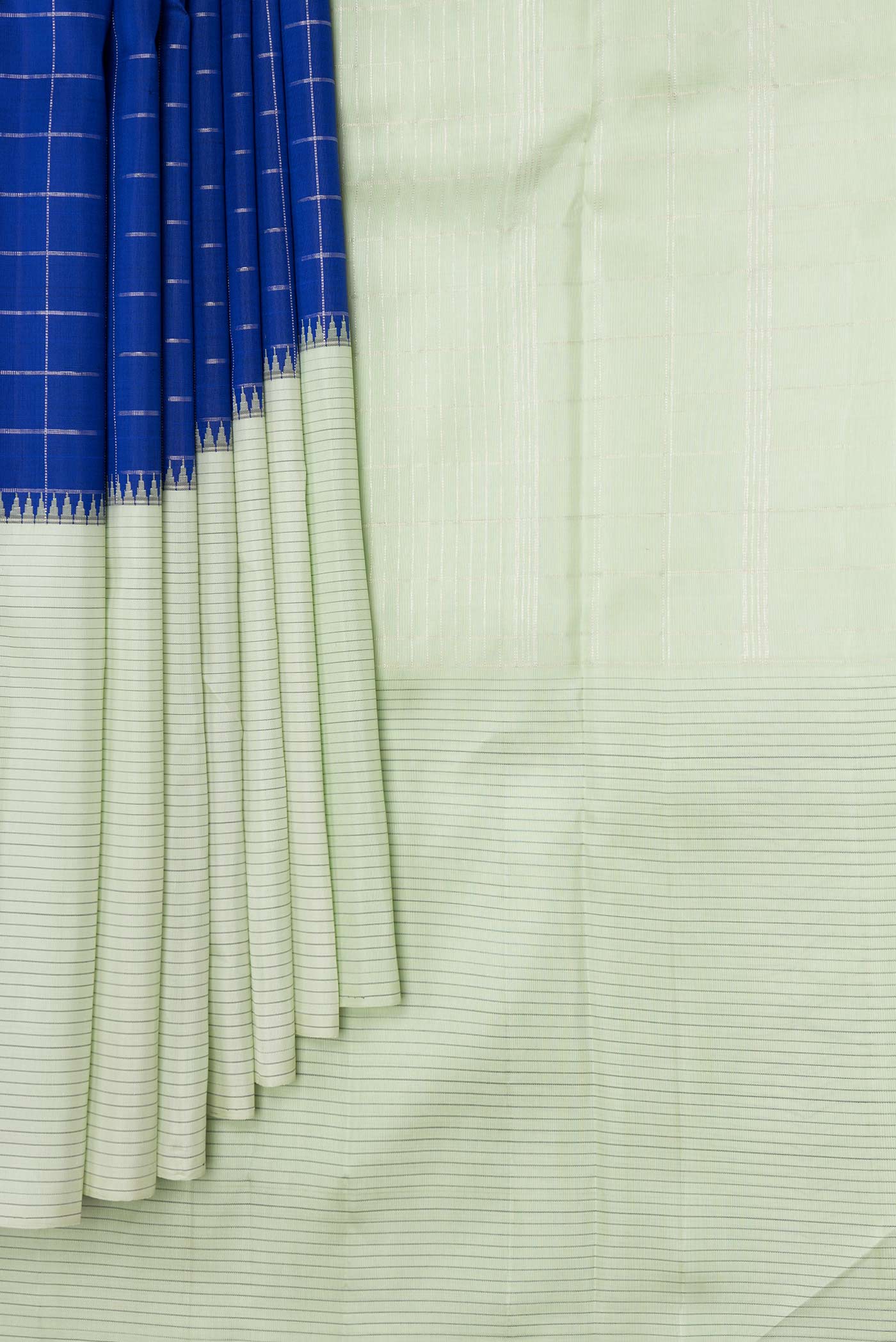 pleats pallu