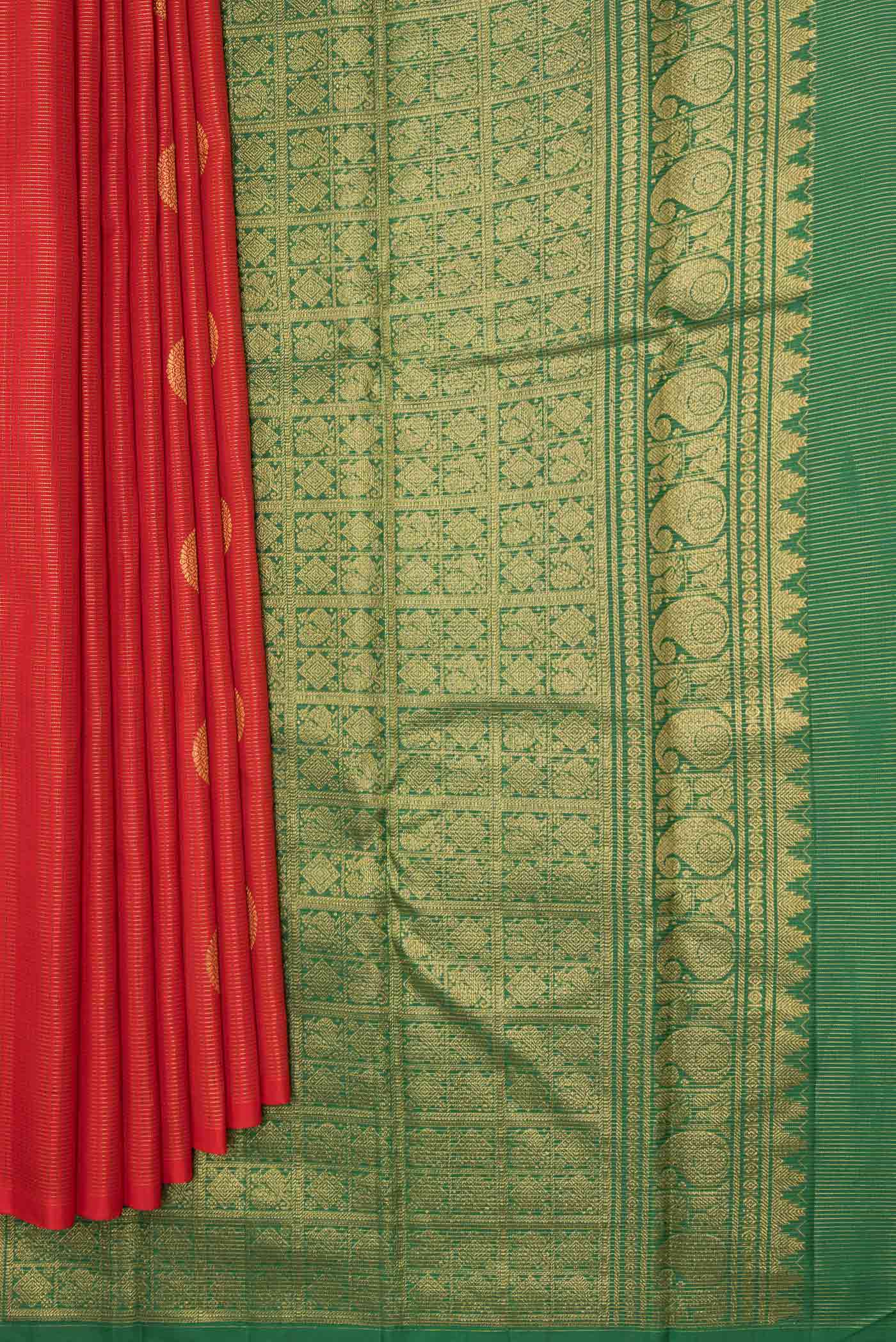 pleats pallu