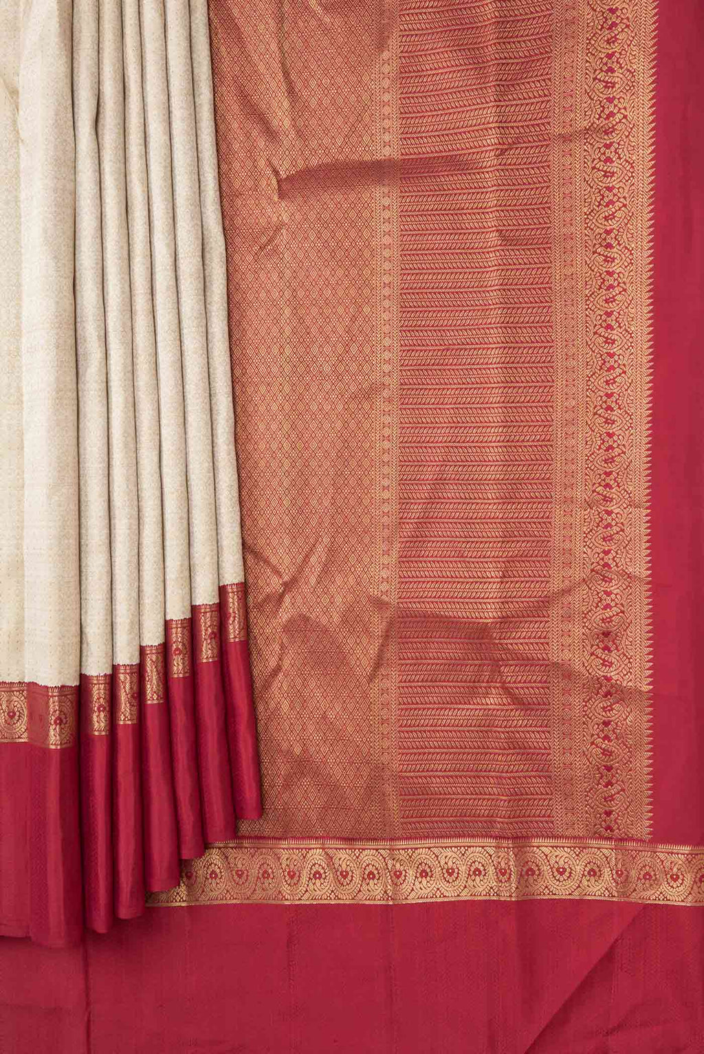 pleats pallu