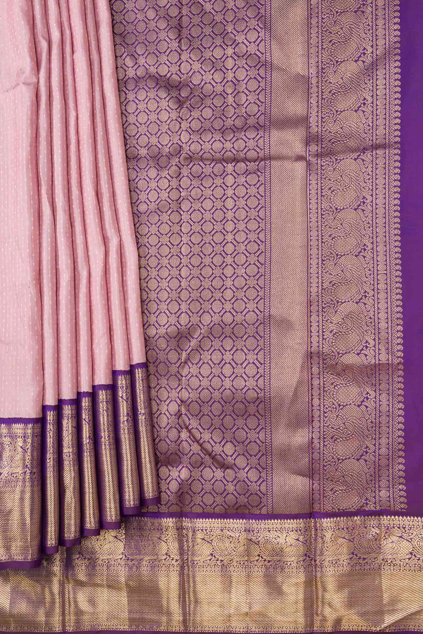pleats pallu