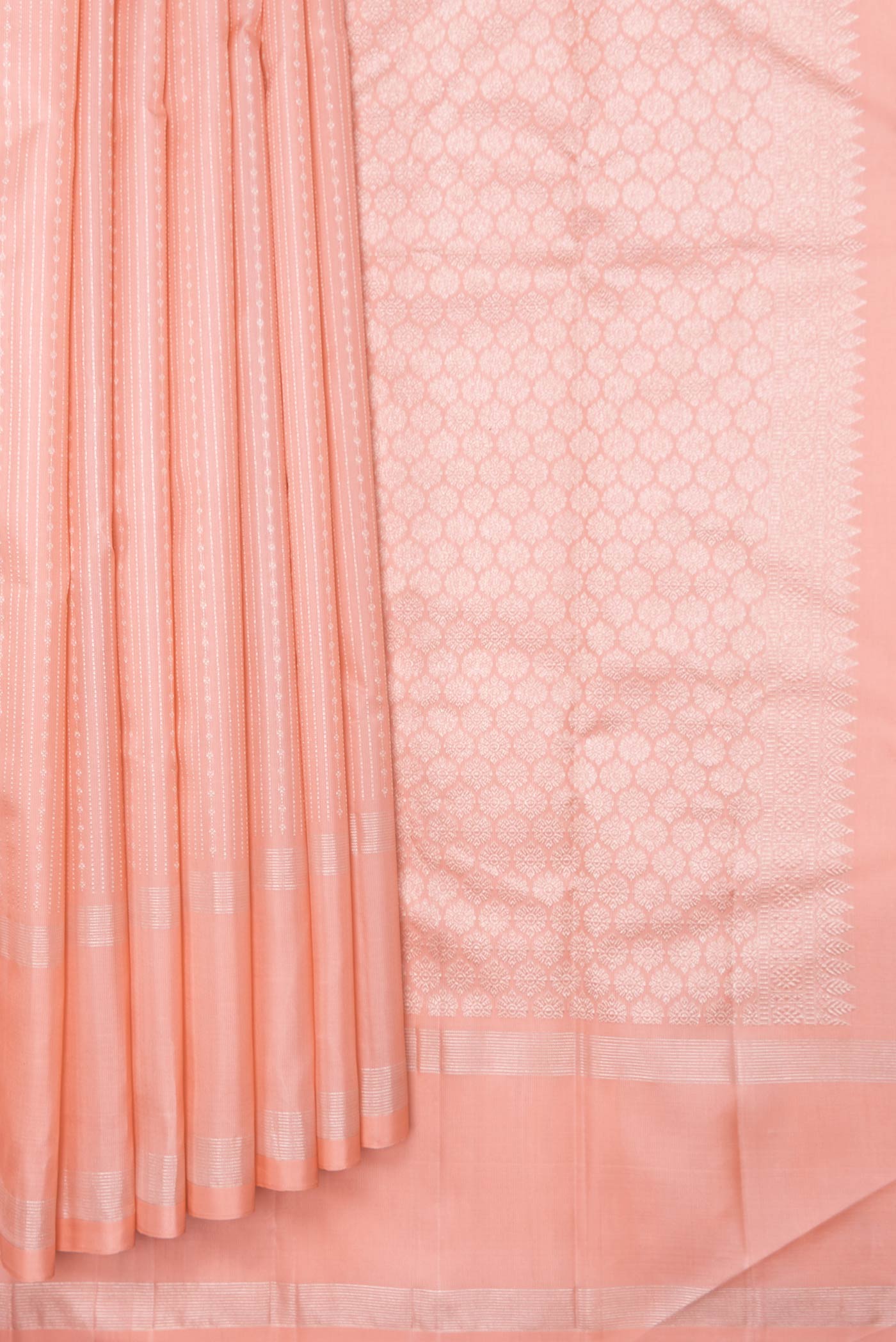 pleats pallu