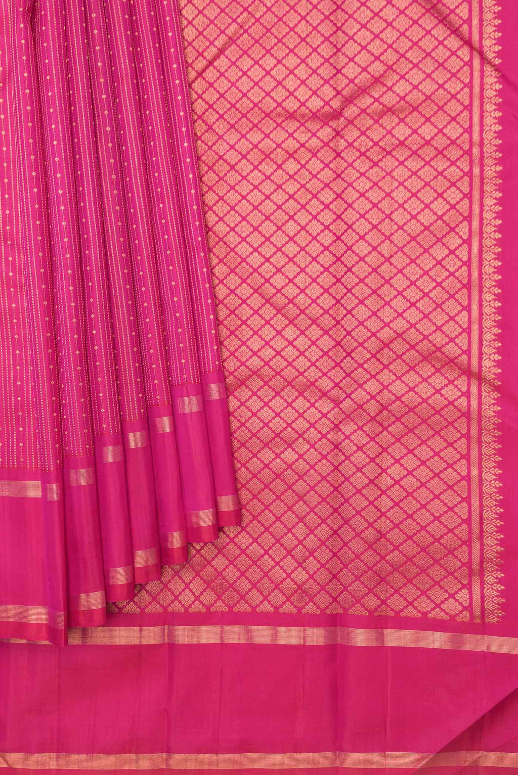 pleats pallu