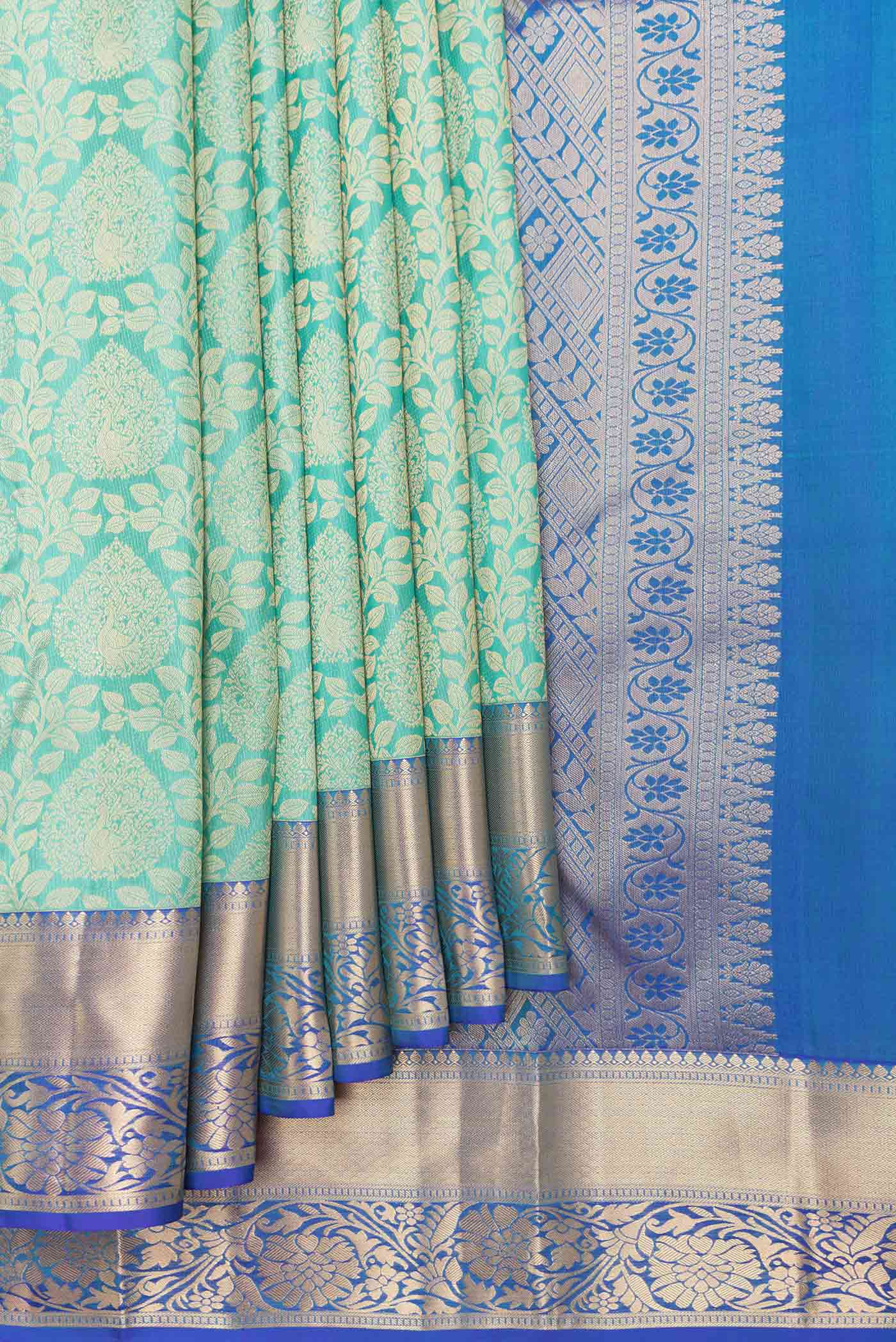 pleats pallu