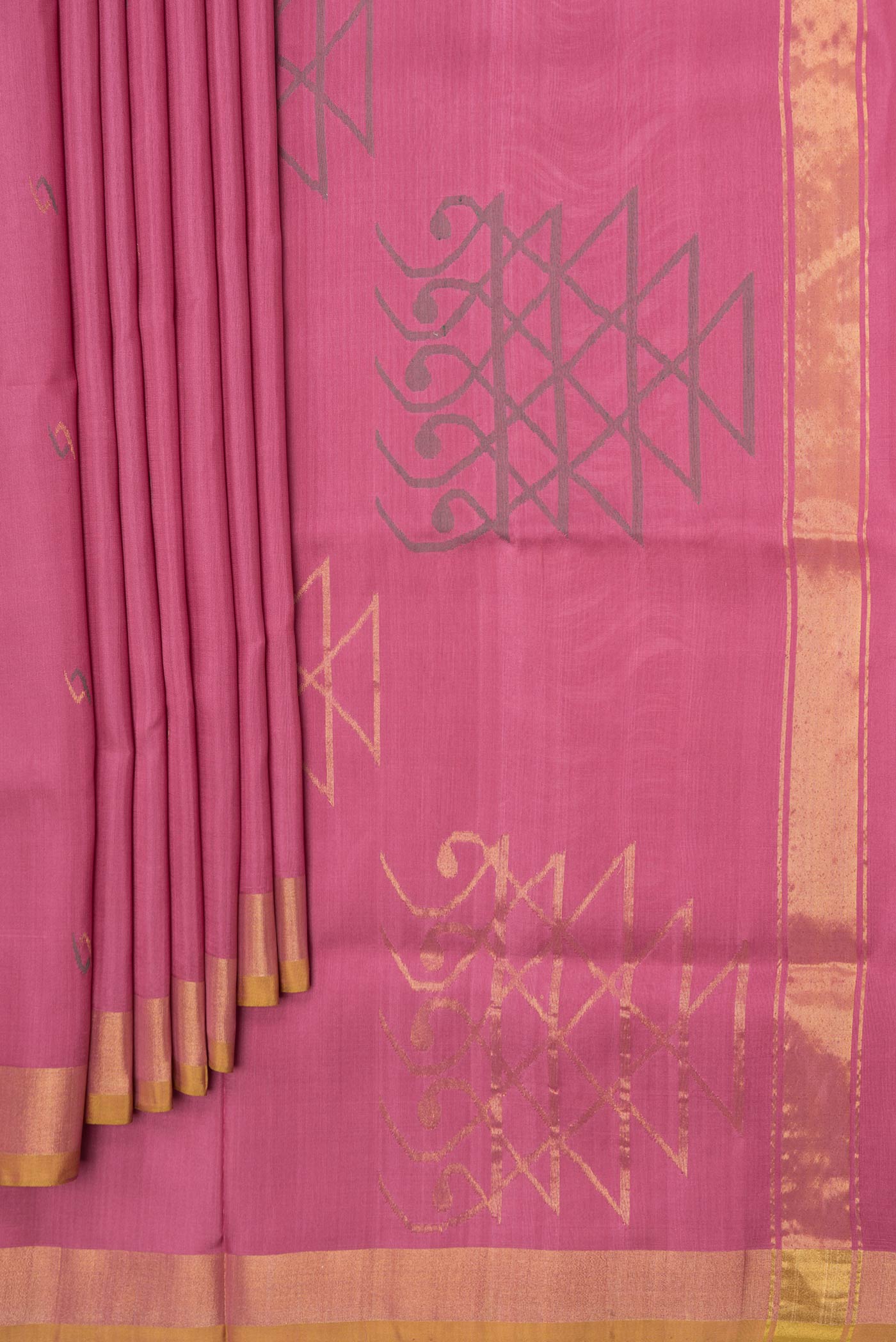 pleats pallu