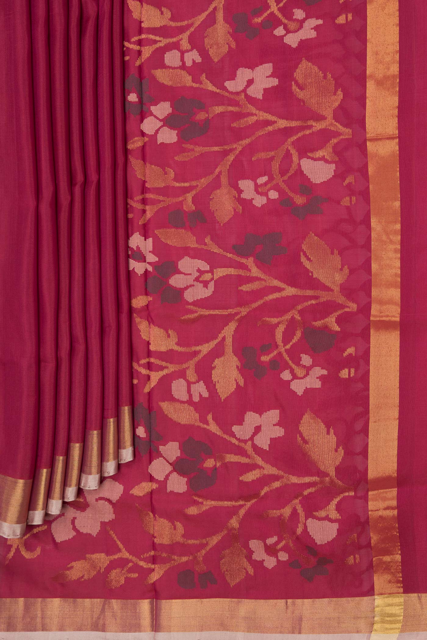 pleats pallu