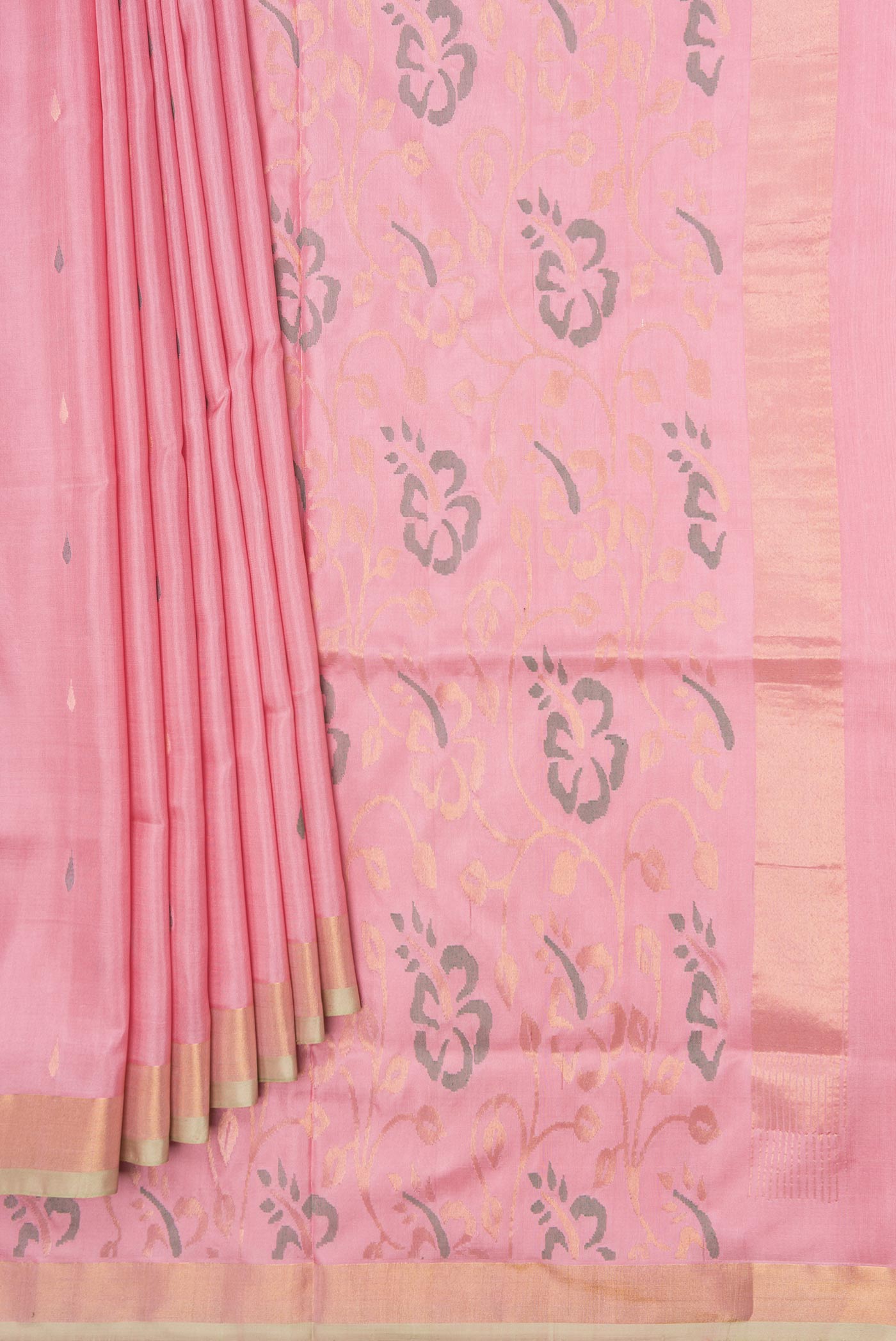 pleats pallu