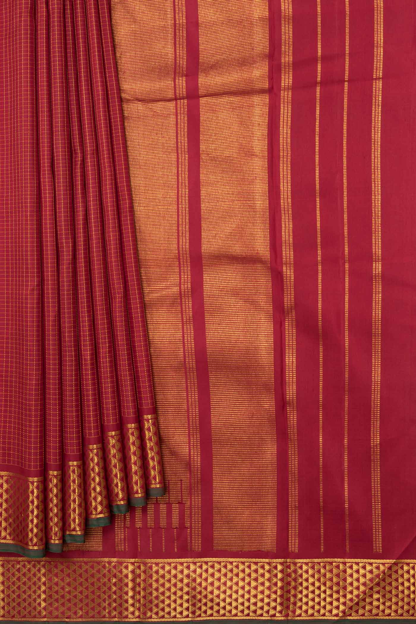 pleats pallu