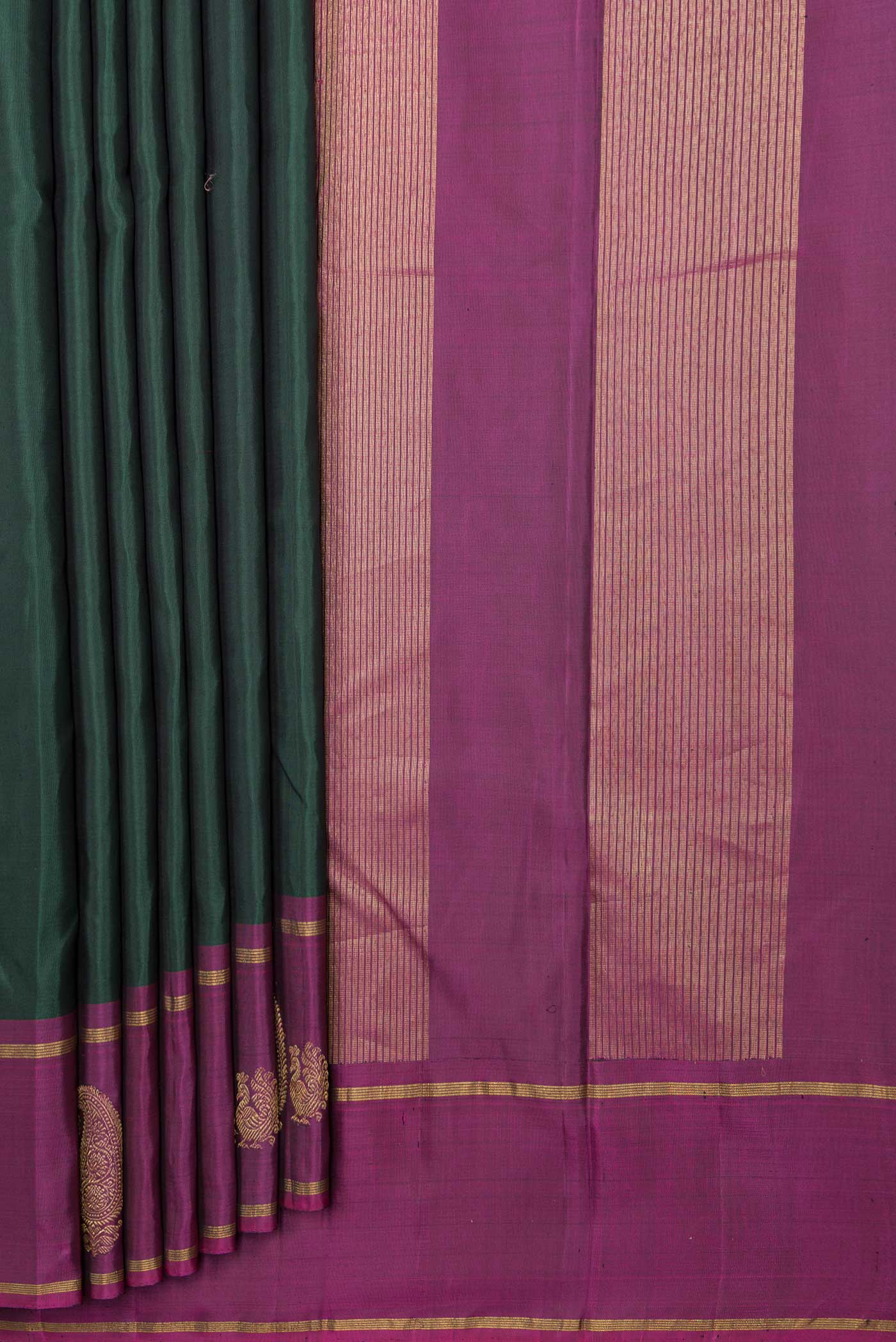 pleats pallu