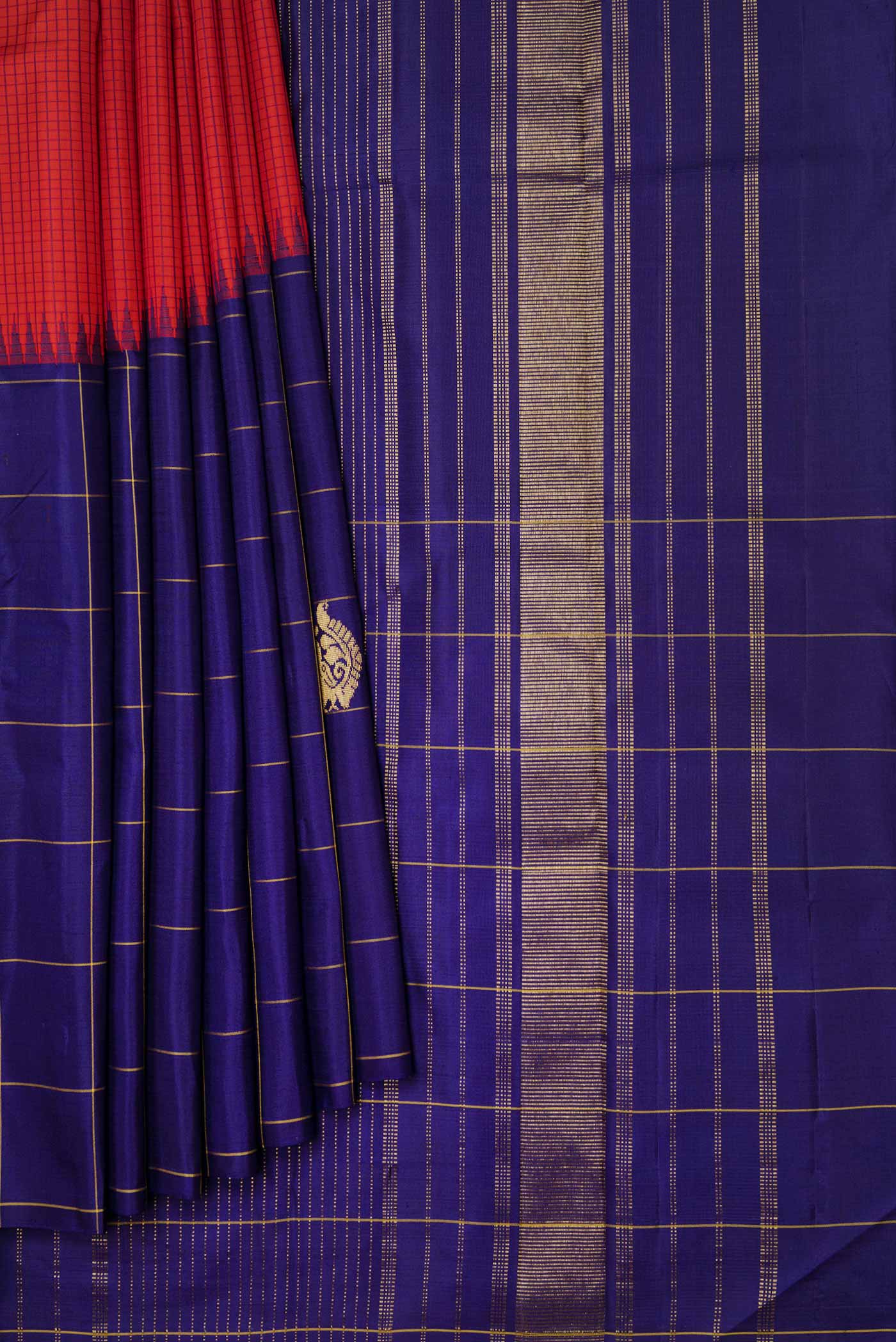 pleats pallu