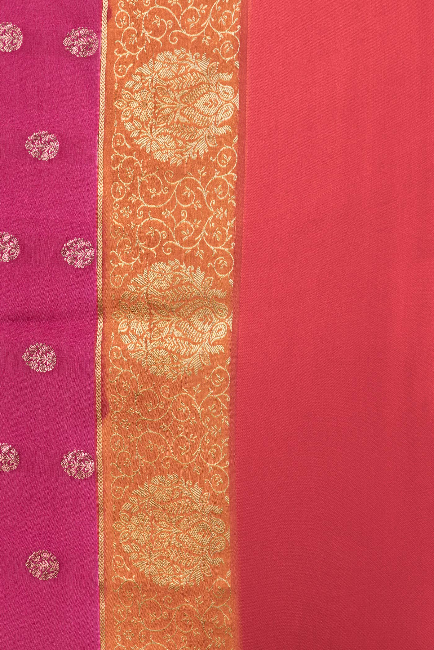 Border image of Black and Off White Color Mysore Georgette Saree with Embroidery on the body and Embroidery Border. 