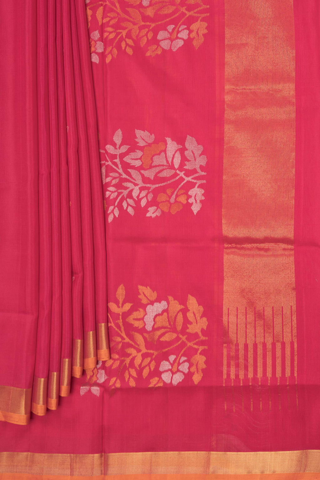 pleats pallu