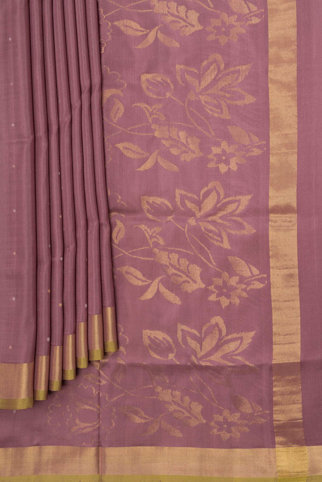 pleats pallu