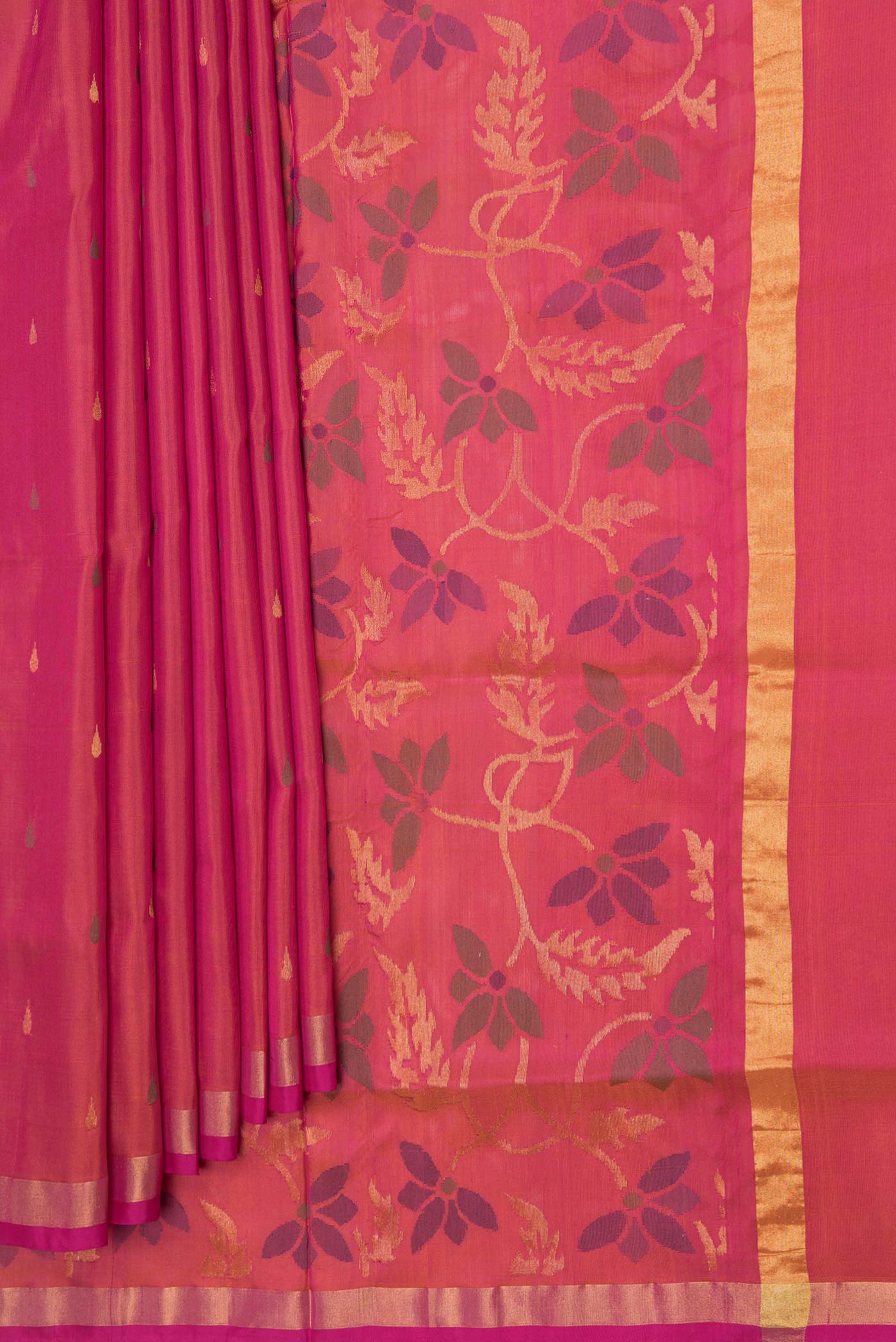 pleats pallu