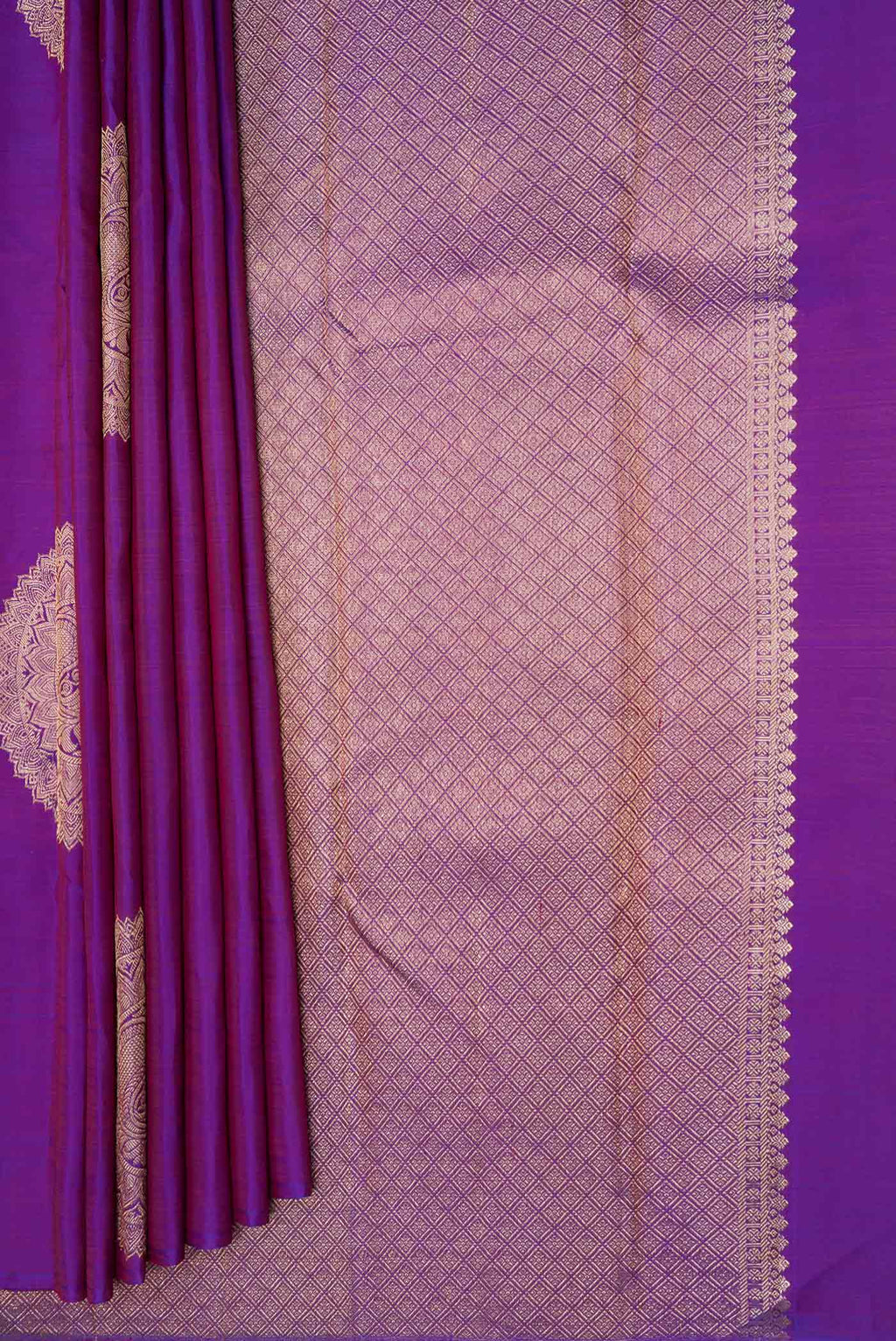 pleats pallu