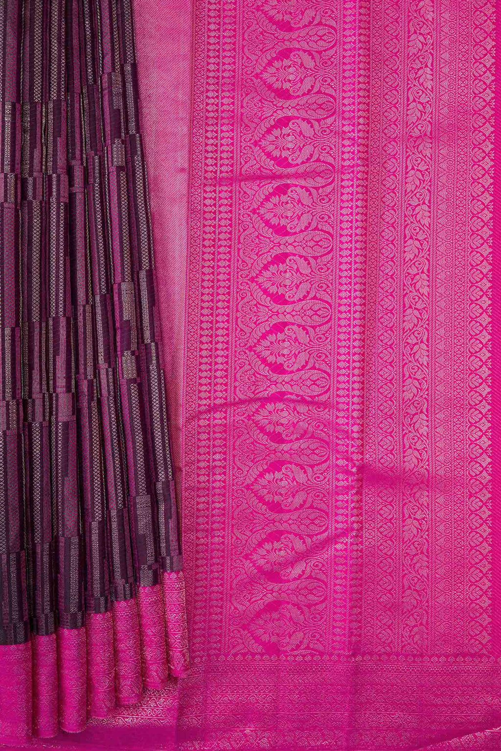 pleats pallu