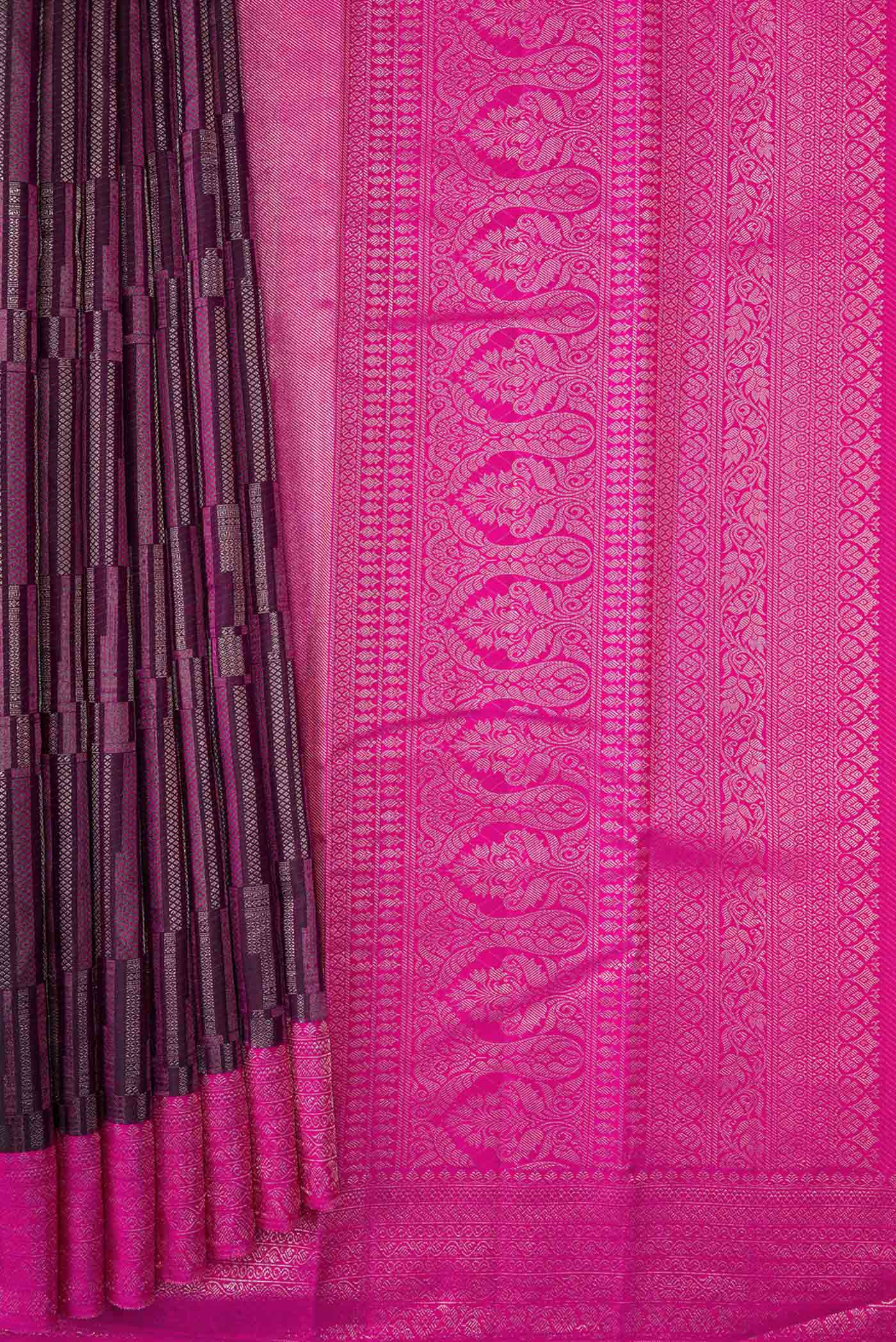 pleats pallu