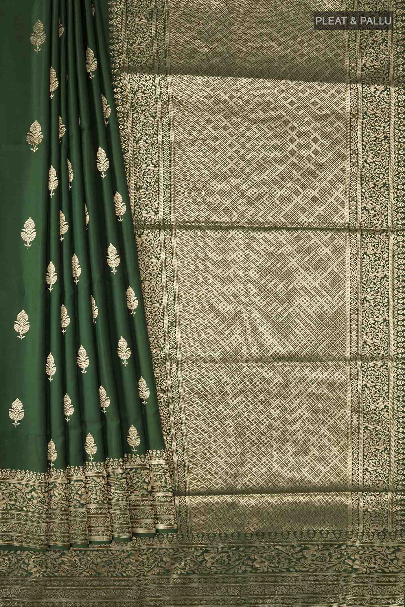 pleats pallu