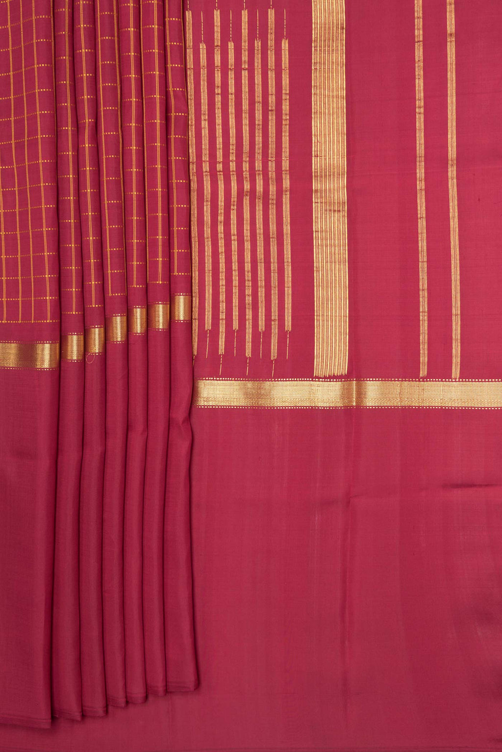 pleats pallu