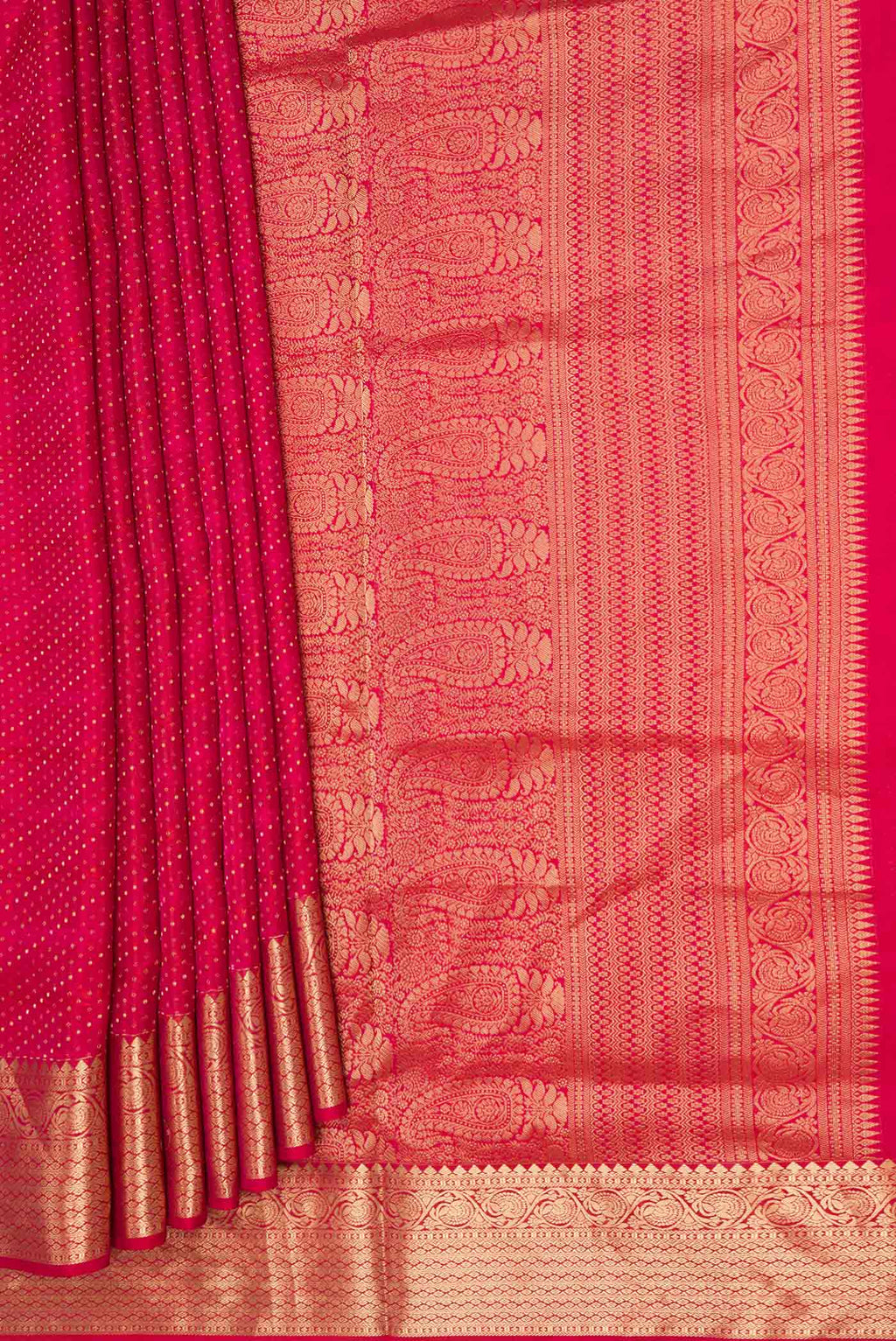 pleats pallu