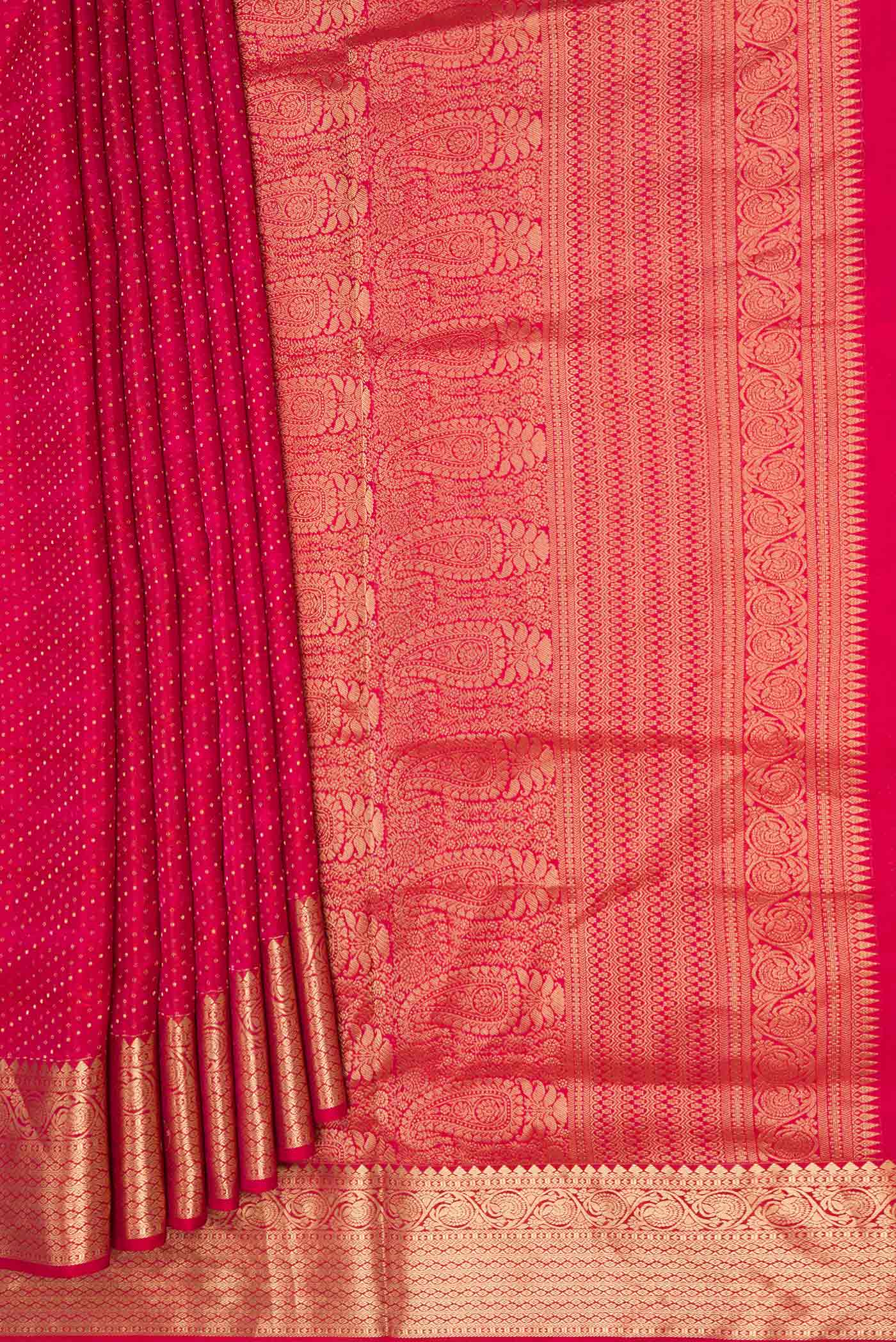 pleats pallu