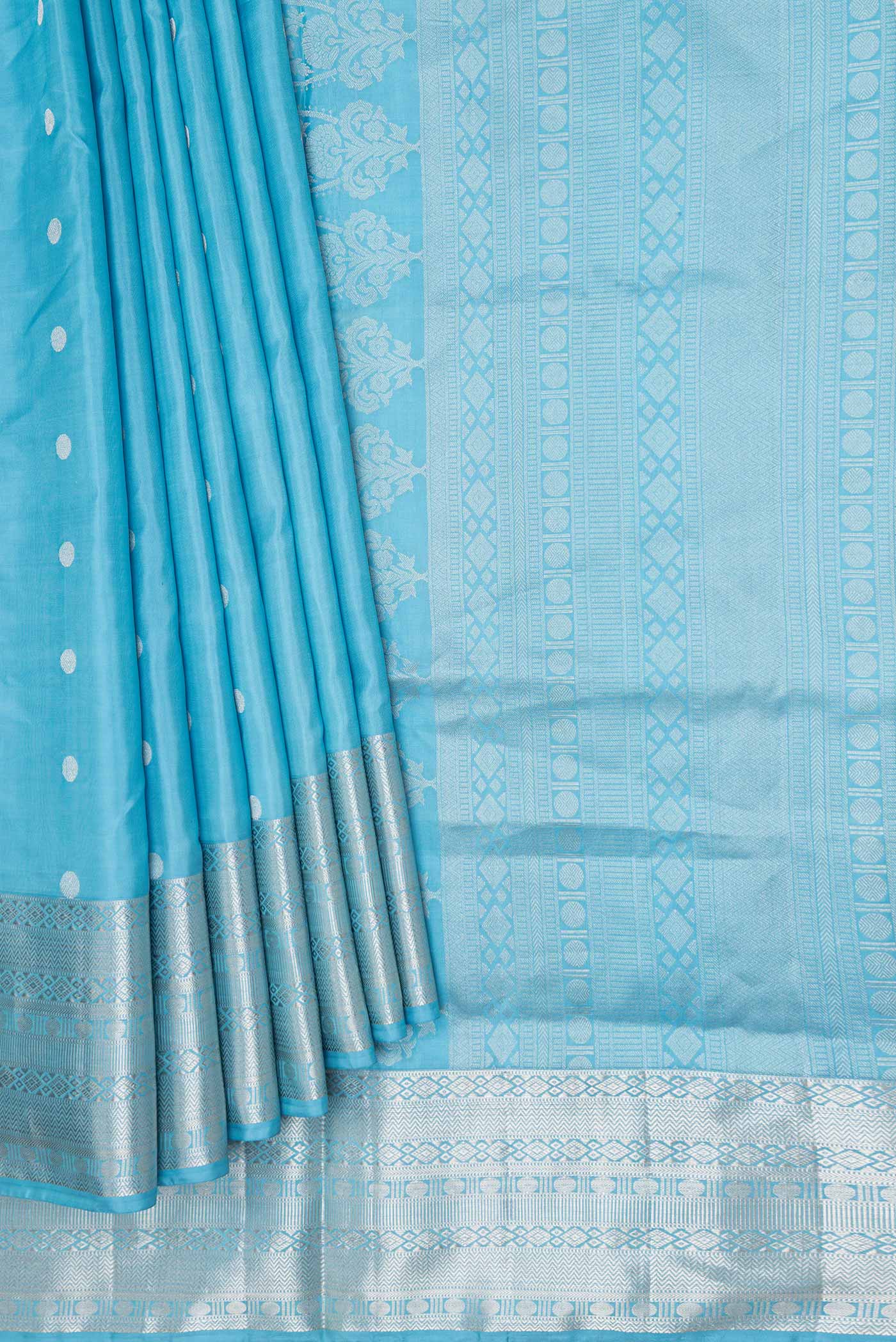 pleats pallu