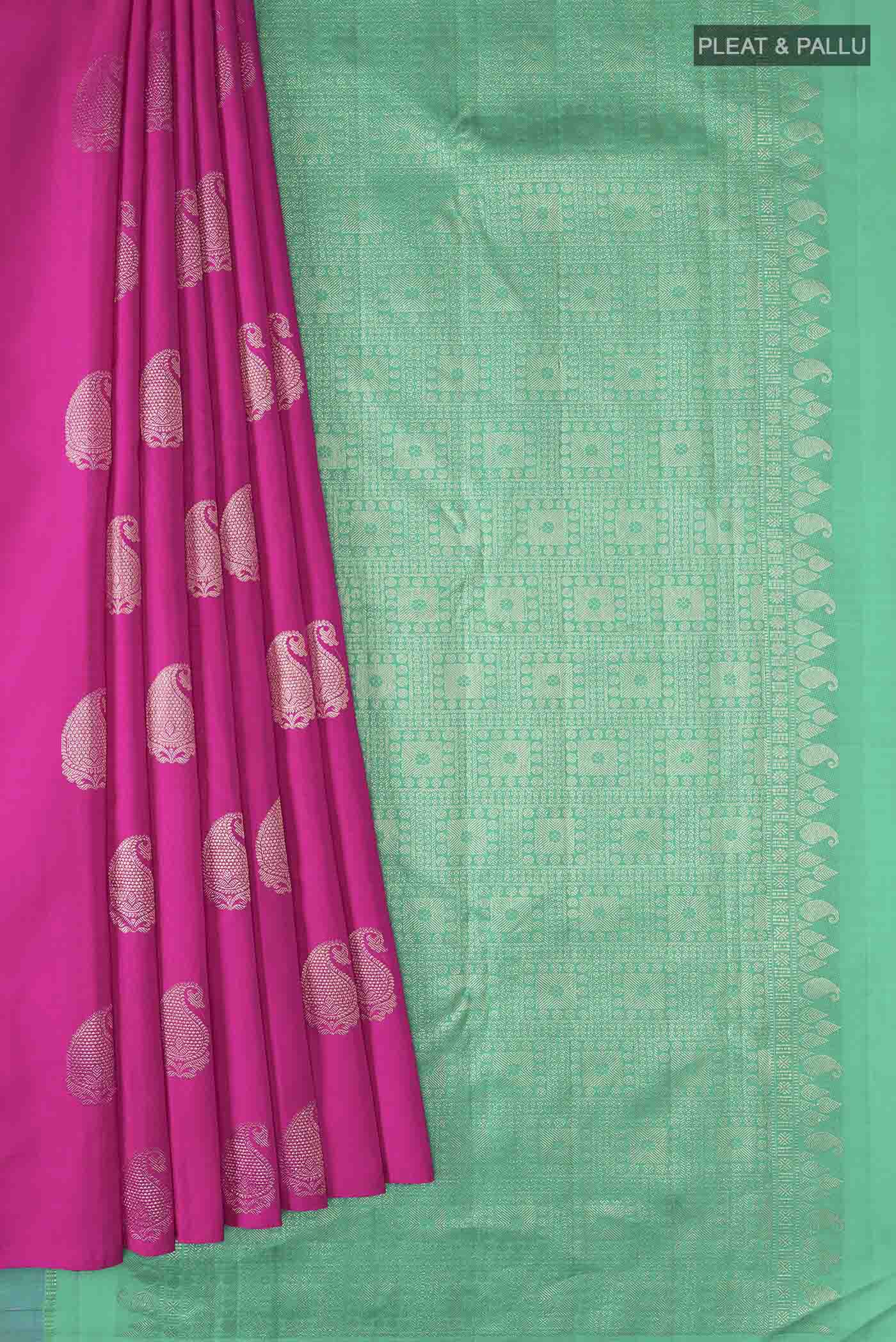 pleats pallu