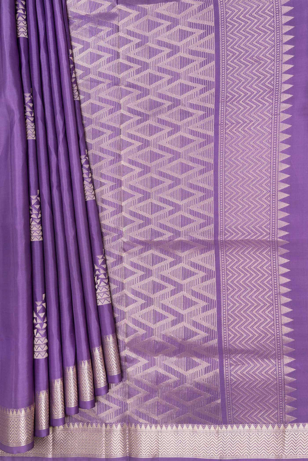 pleats pallu