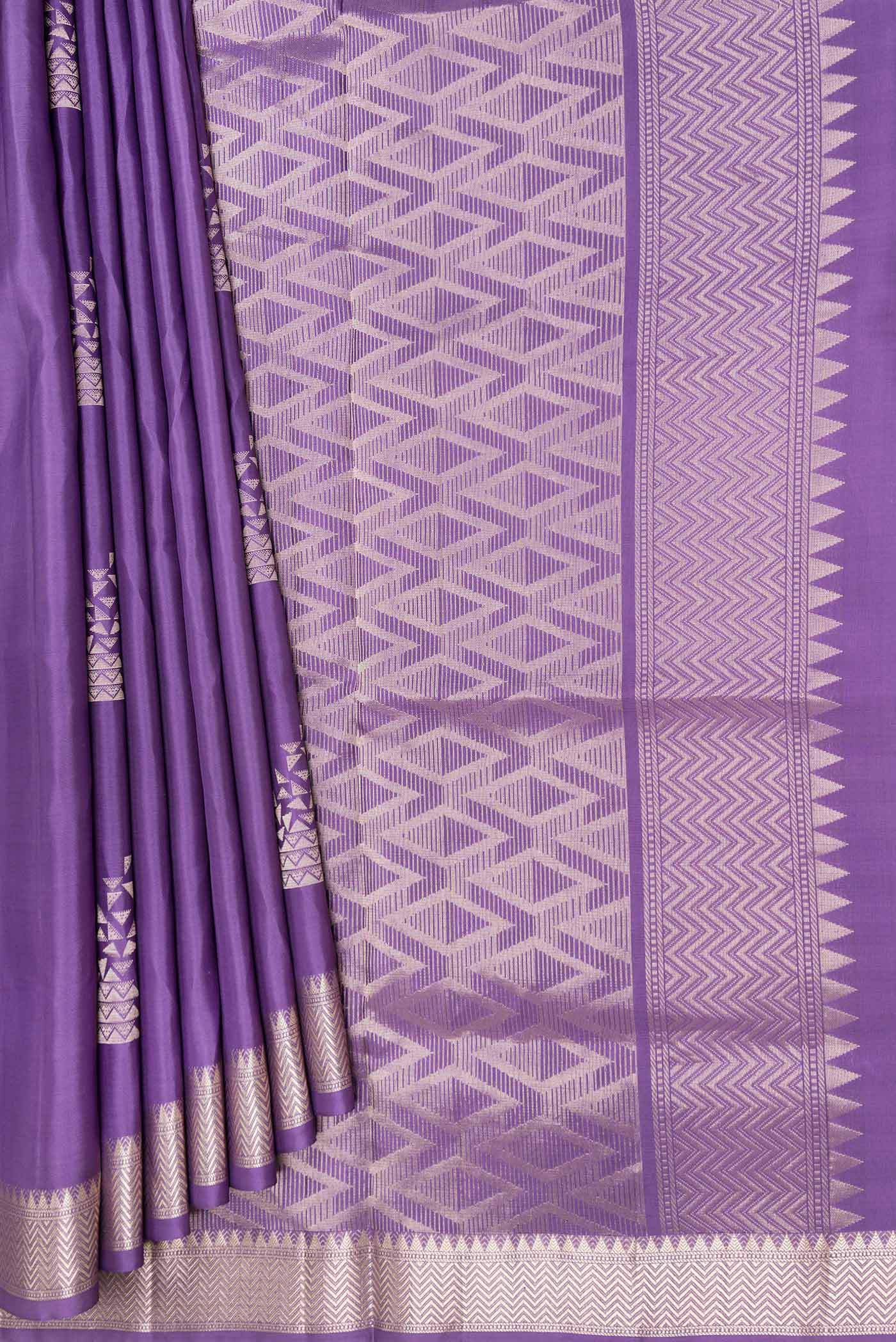 pleats pallu
