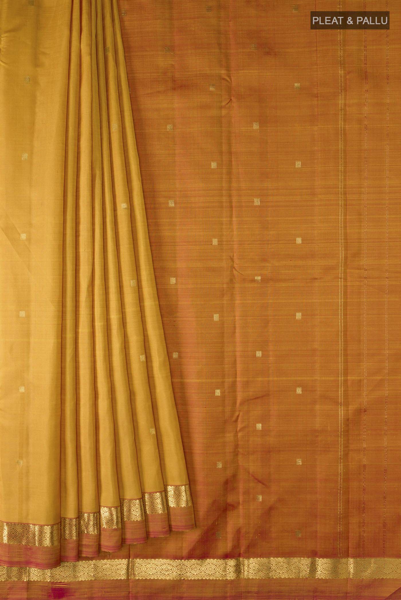 pleats pallu