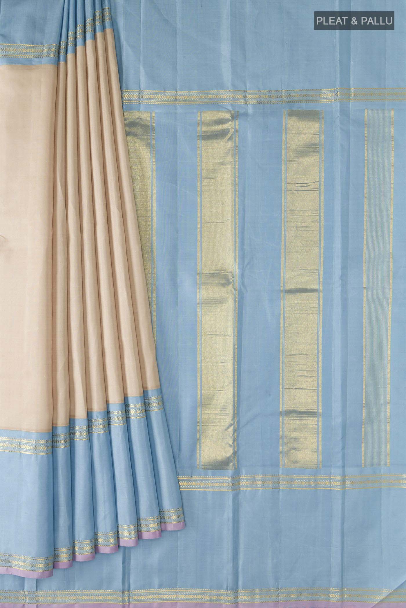 pleats pallu