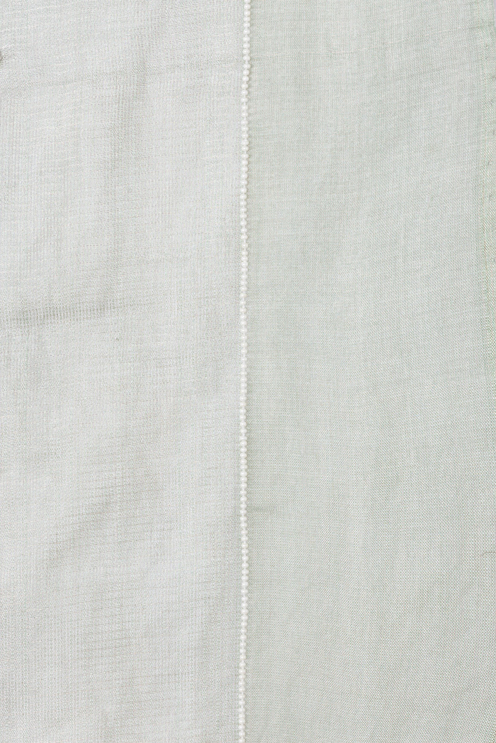 Border image of Pista Green Dual Tone Organza Silk Saree with Embroidery on the body and Embroidery Border. 