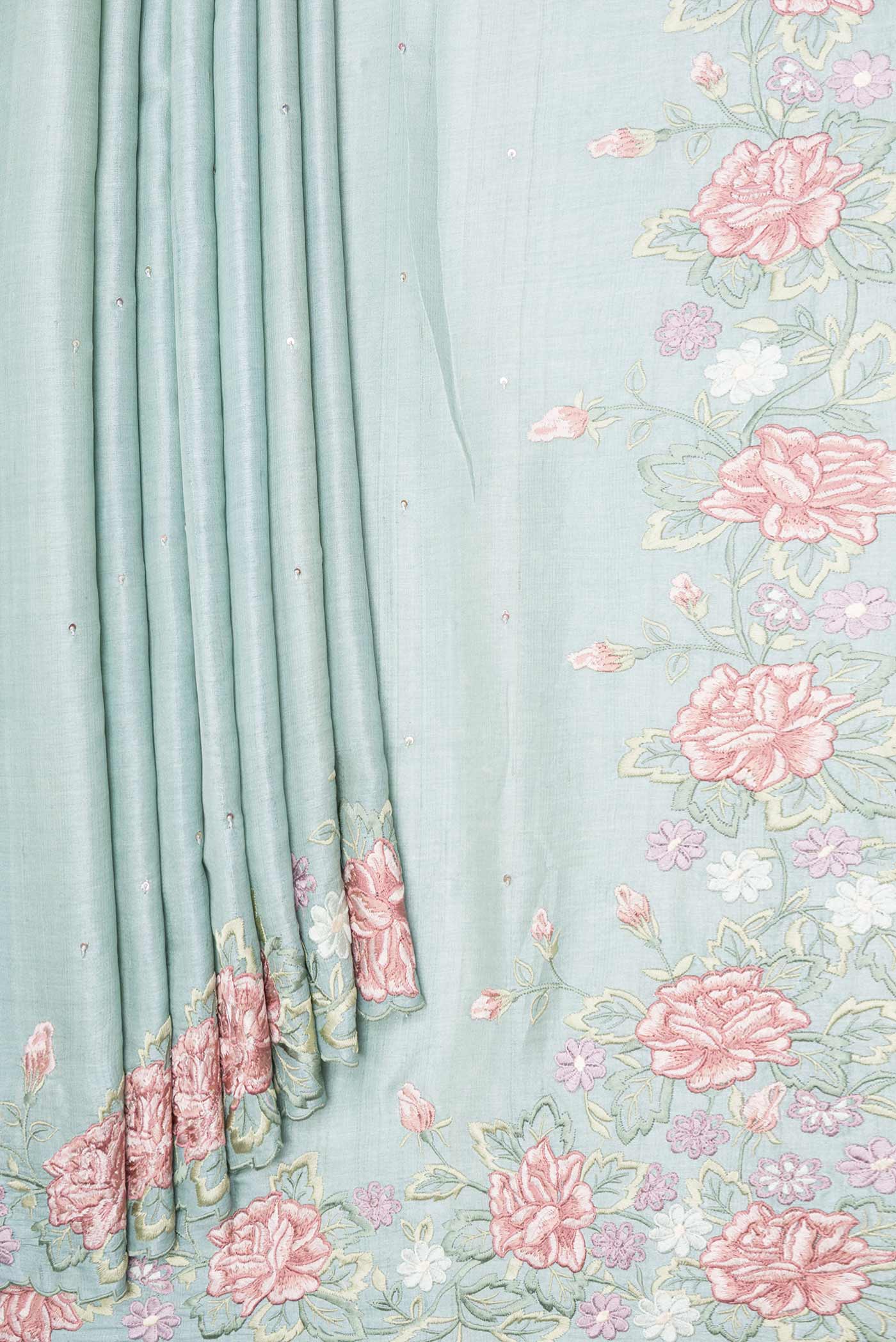 pleats pallu