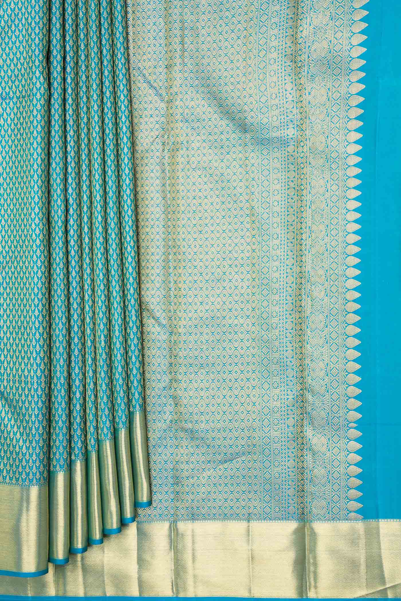 pleats pallu