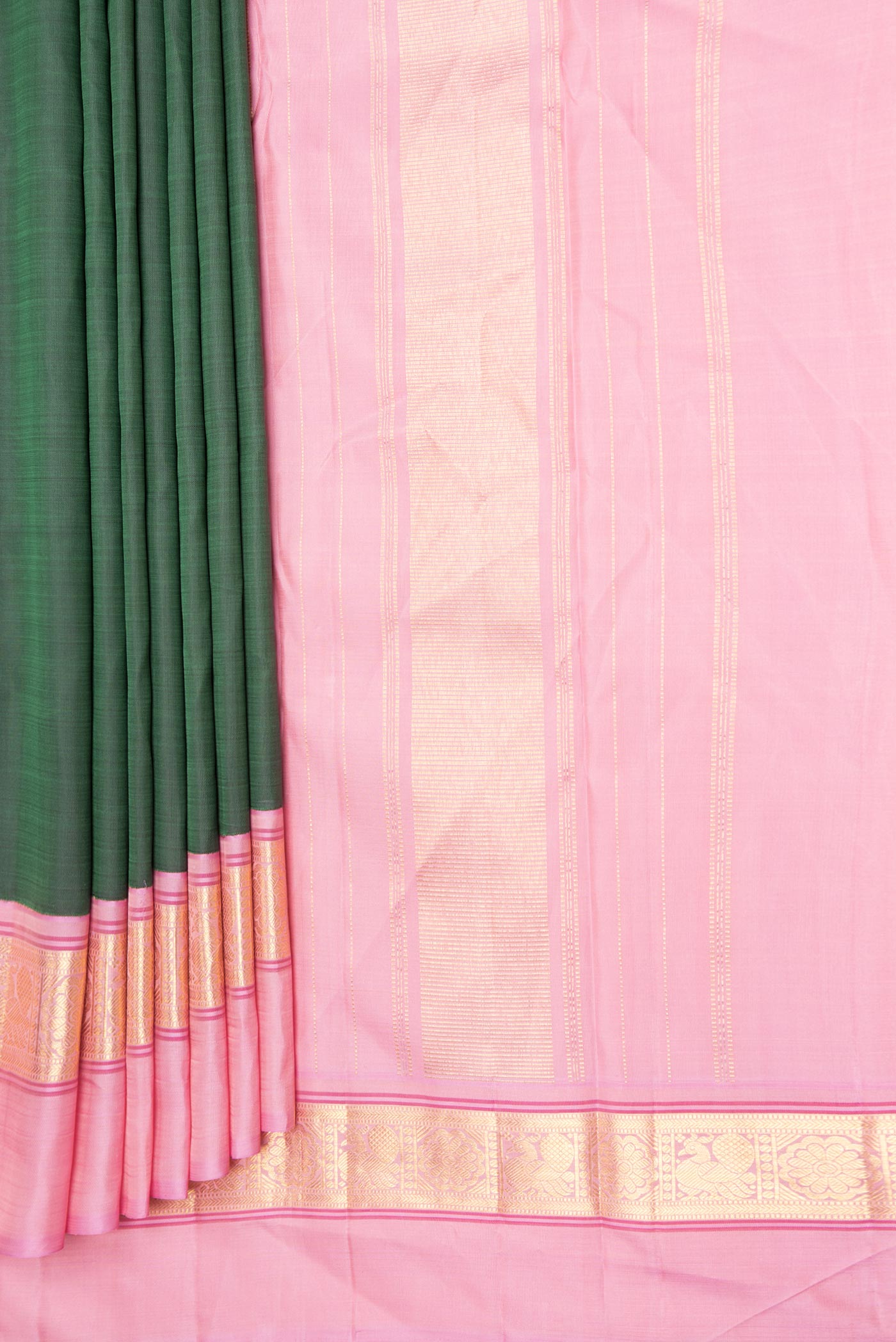 pleats pallu