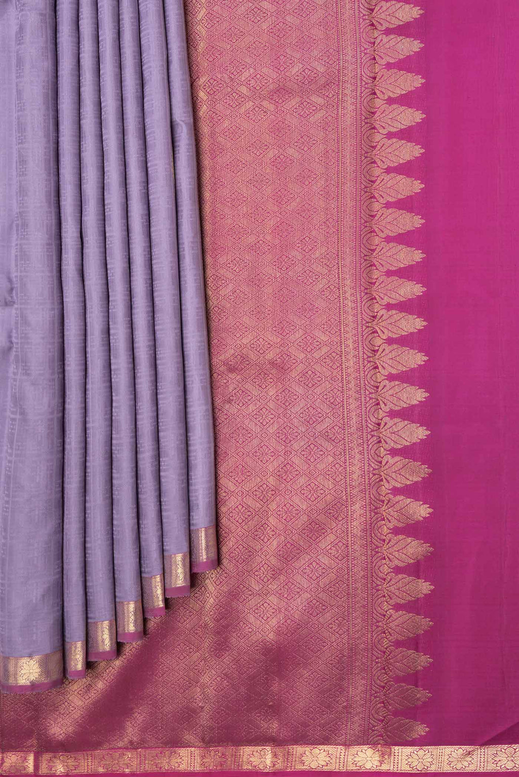 pleats pallu