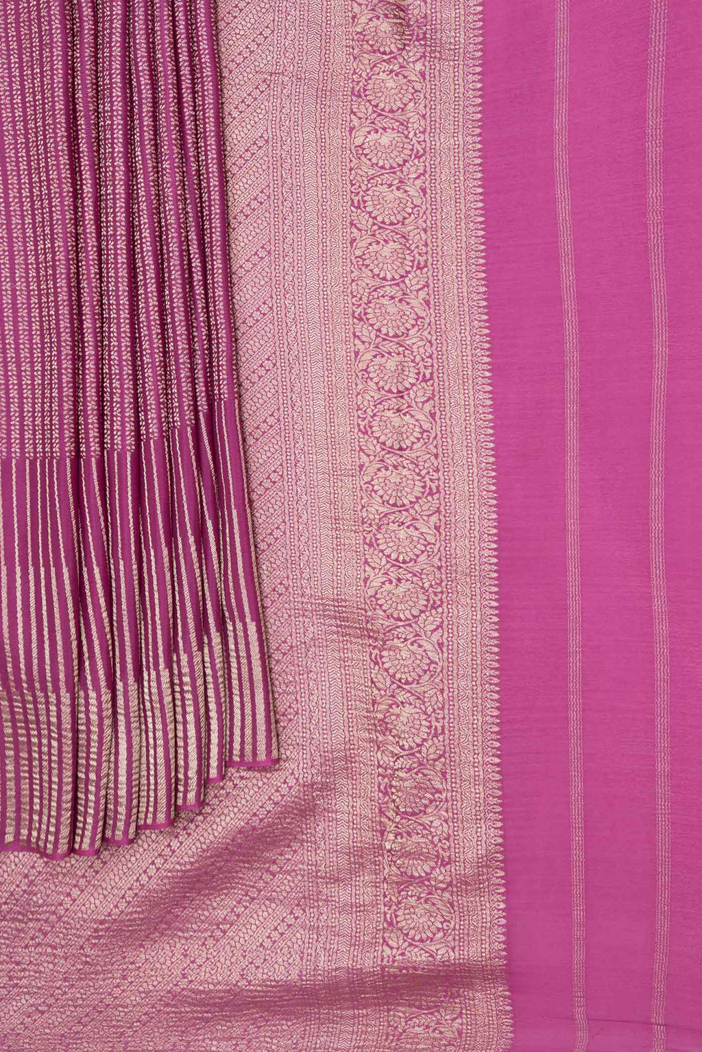 pleats pallu