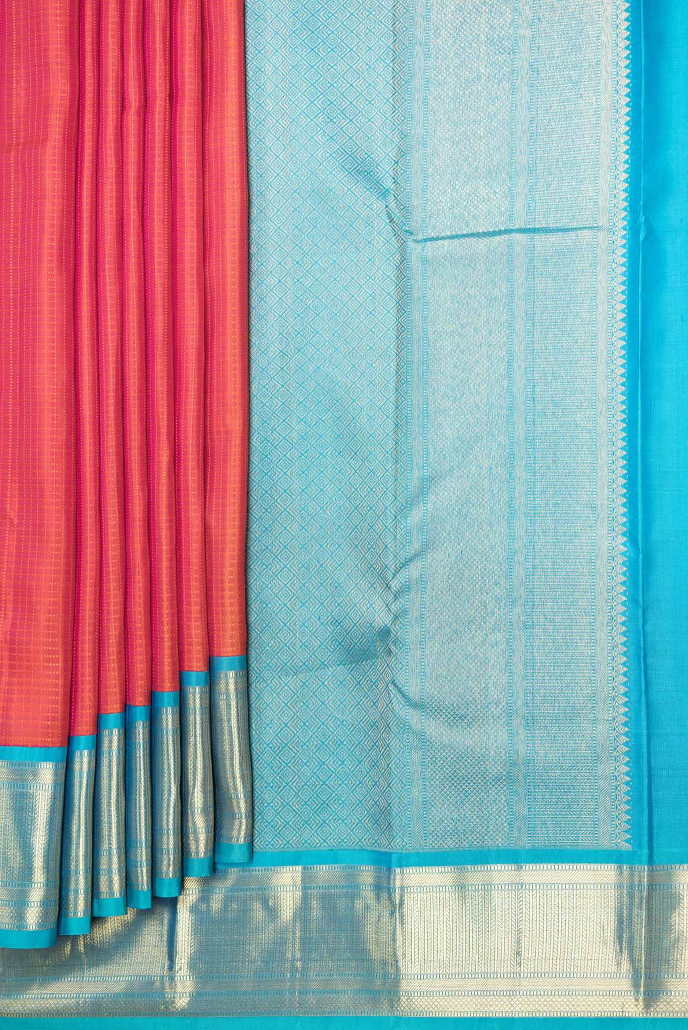 pleats pallu