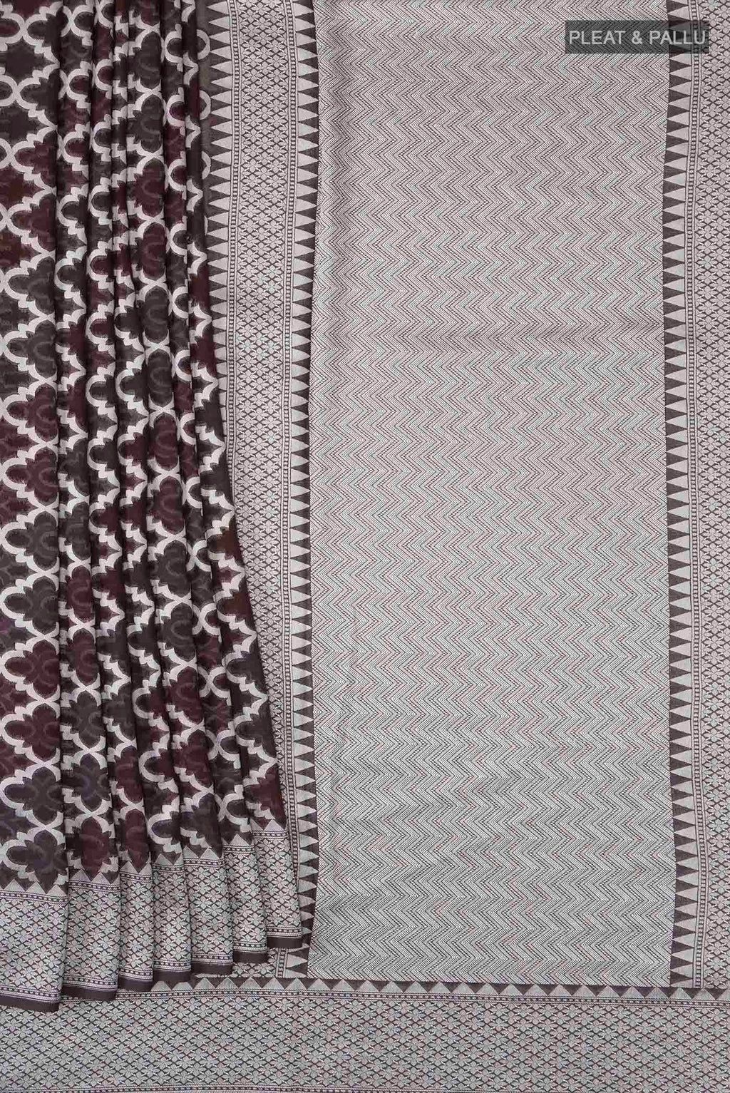 pleats pallu