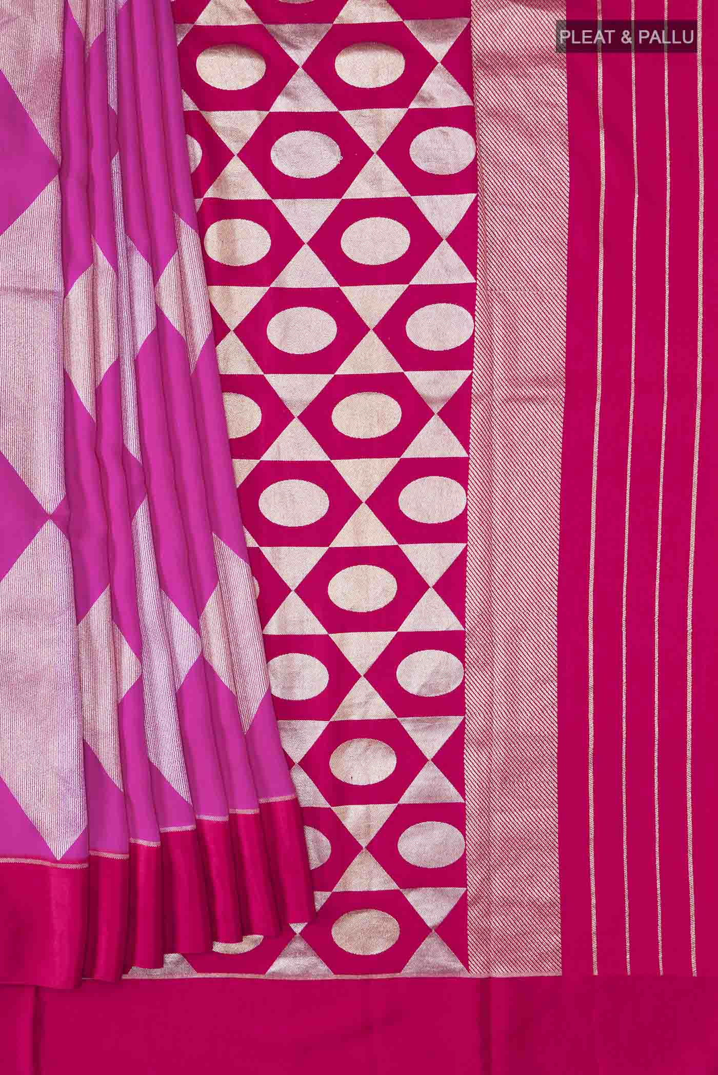 pleats pallu
