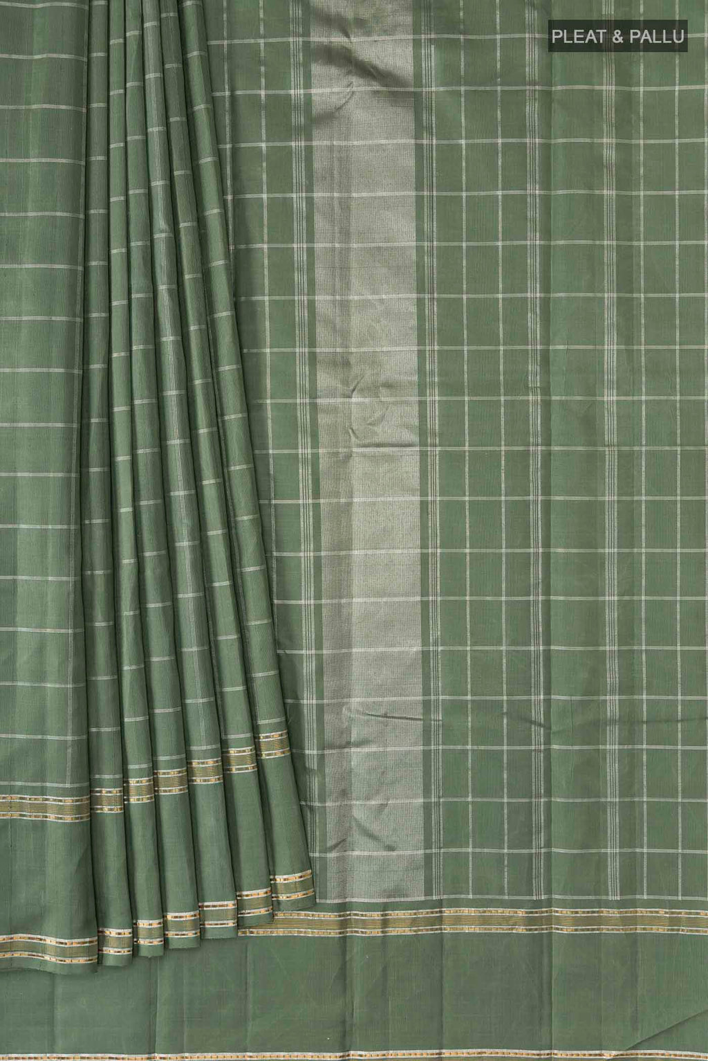pleats pallu