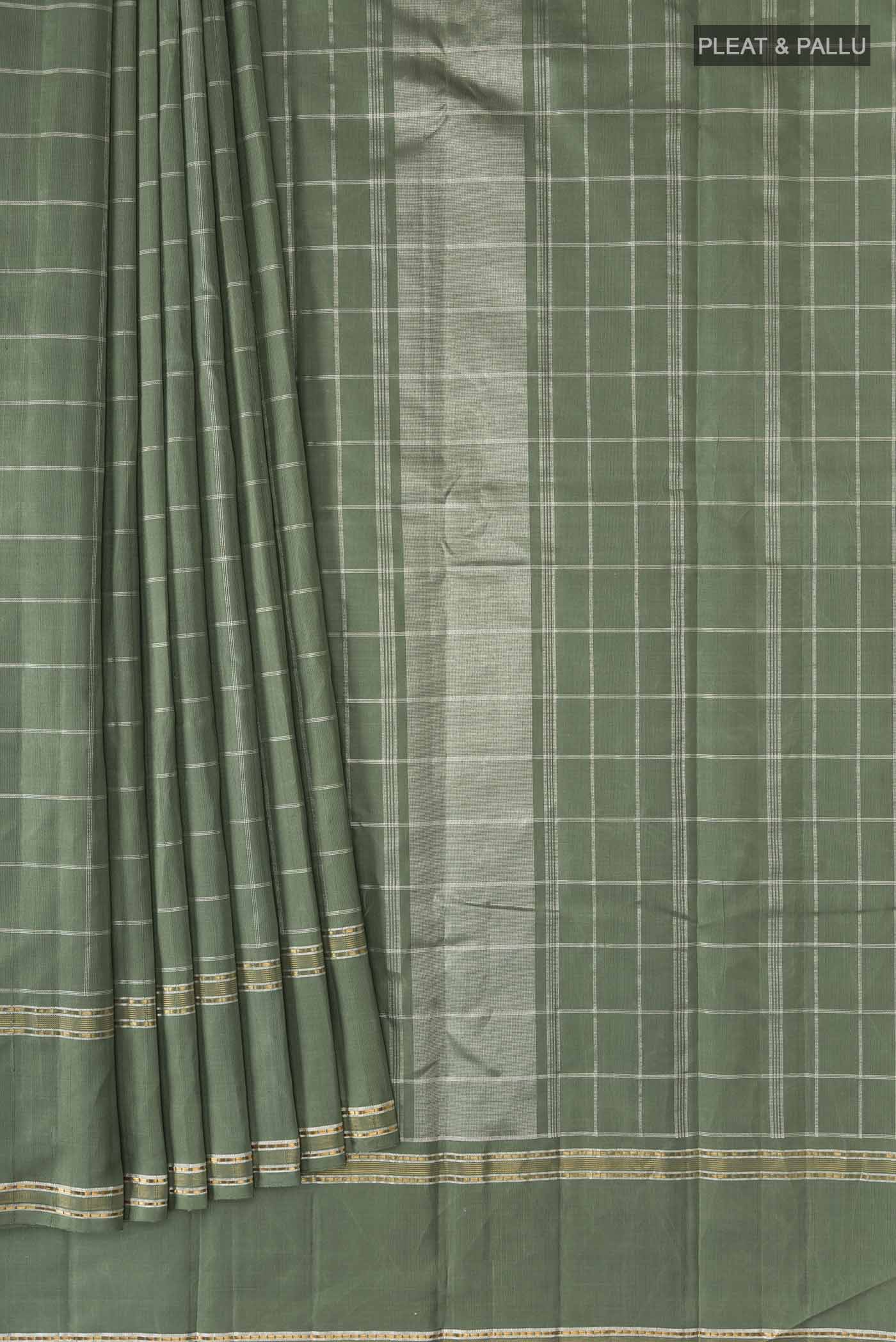 pleats pallu
