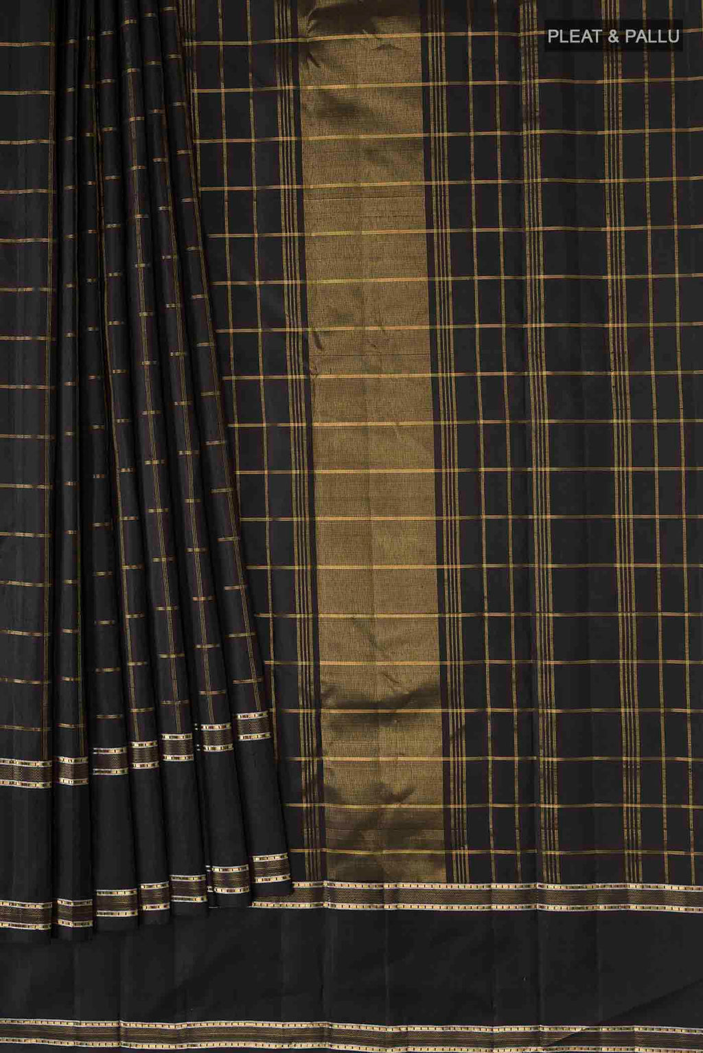 pleats pallu