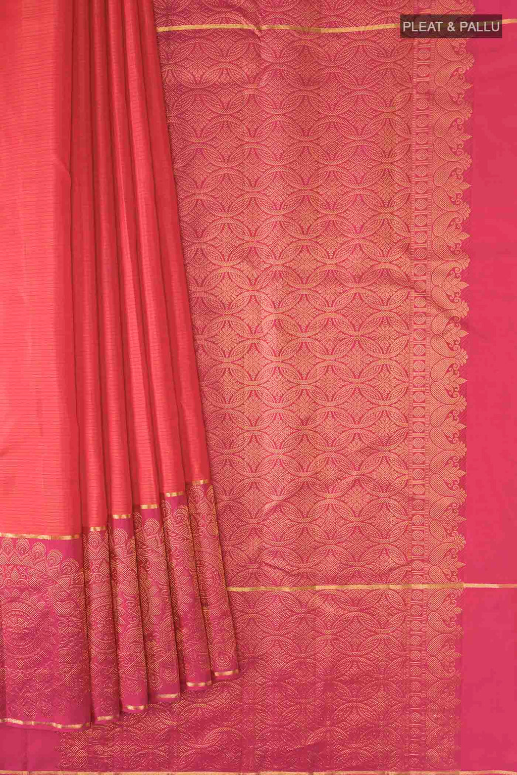 pleats pallu