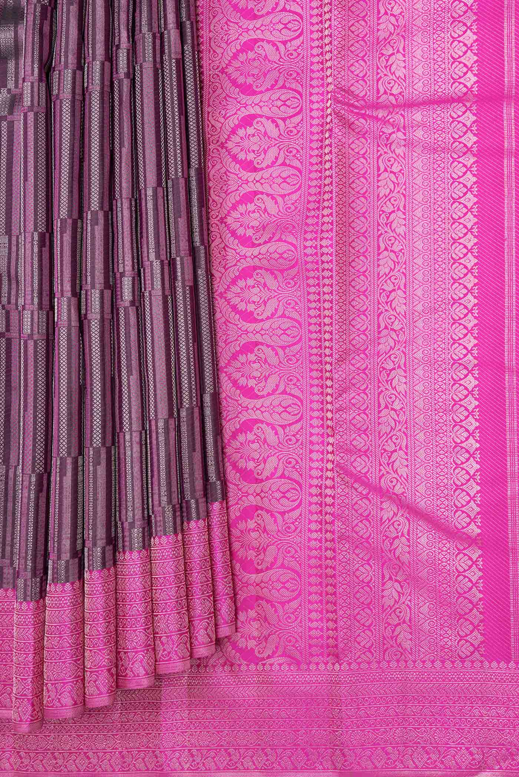 pleats pallu